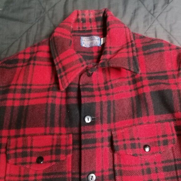 Pendleton Vintage Pendleton Mackinaw Heavy Wool Cruiser Jacket Coat Size US M / EU 48-50 / 2 - 1 Thumbnail