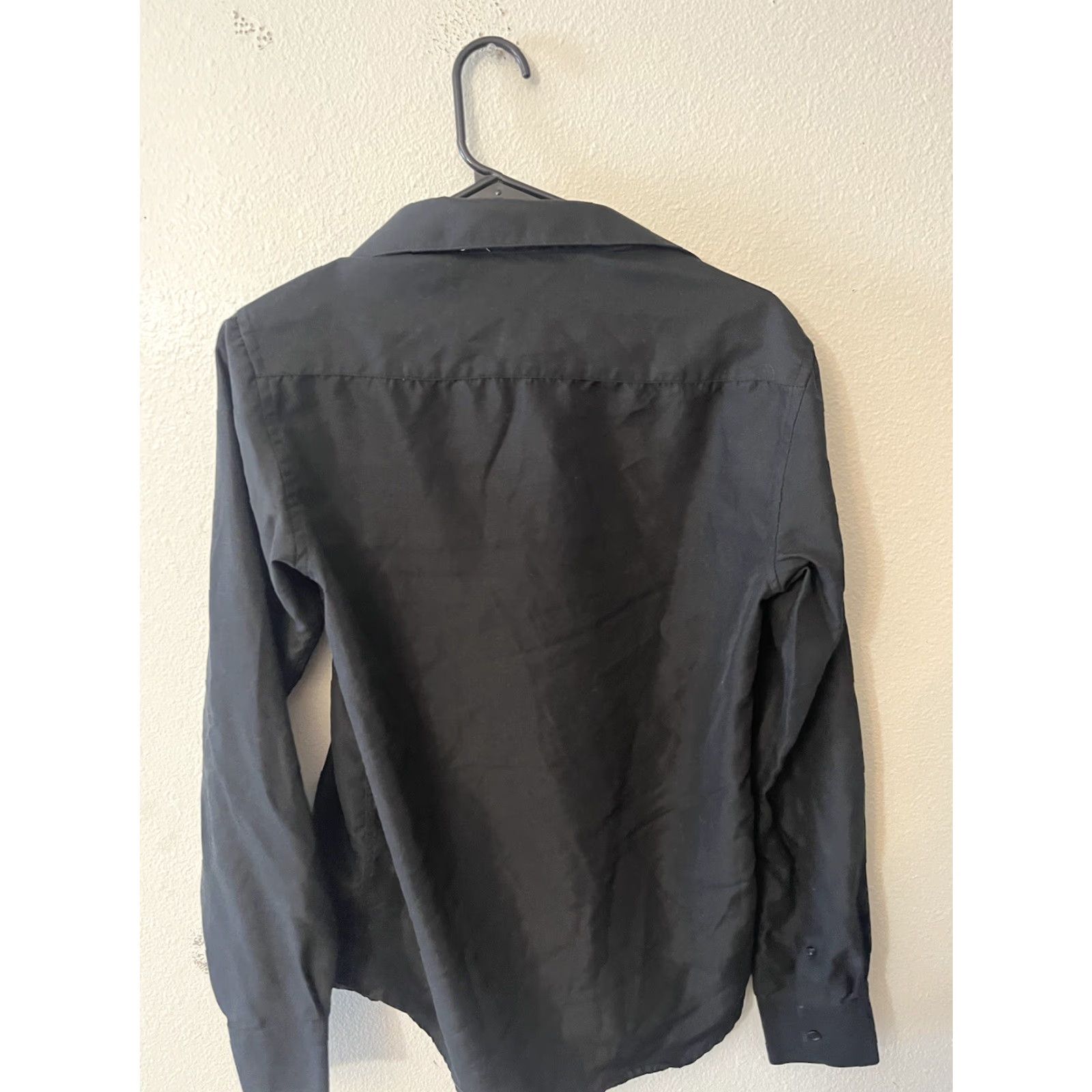 Nine West Nine West Shirt Mens Small Black Slim Fit Long Sleeve Button Down Size US S / EU 44-46 / 1 - 2 Thumbnail