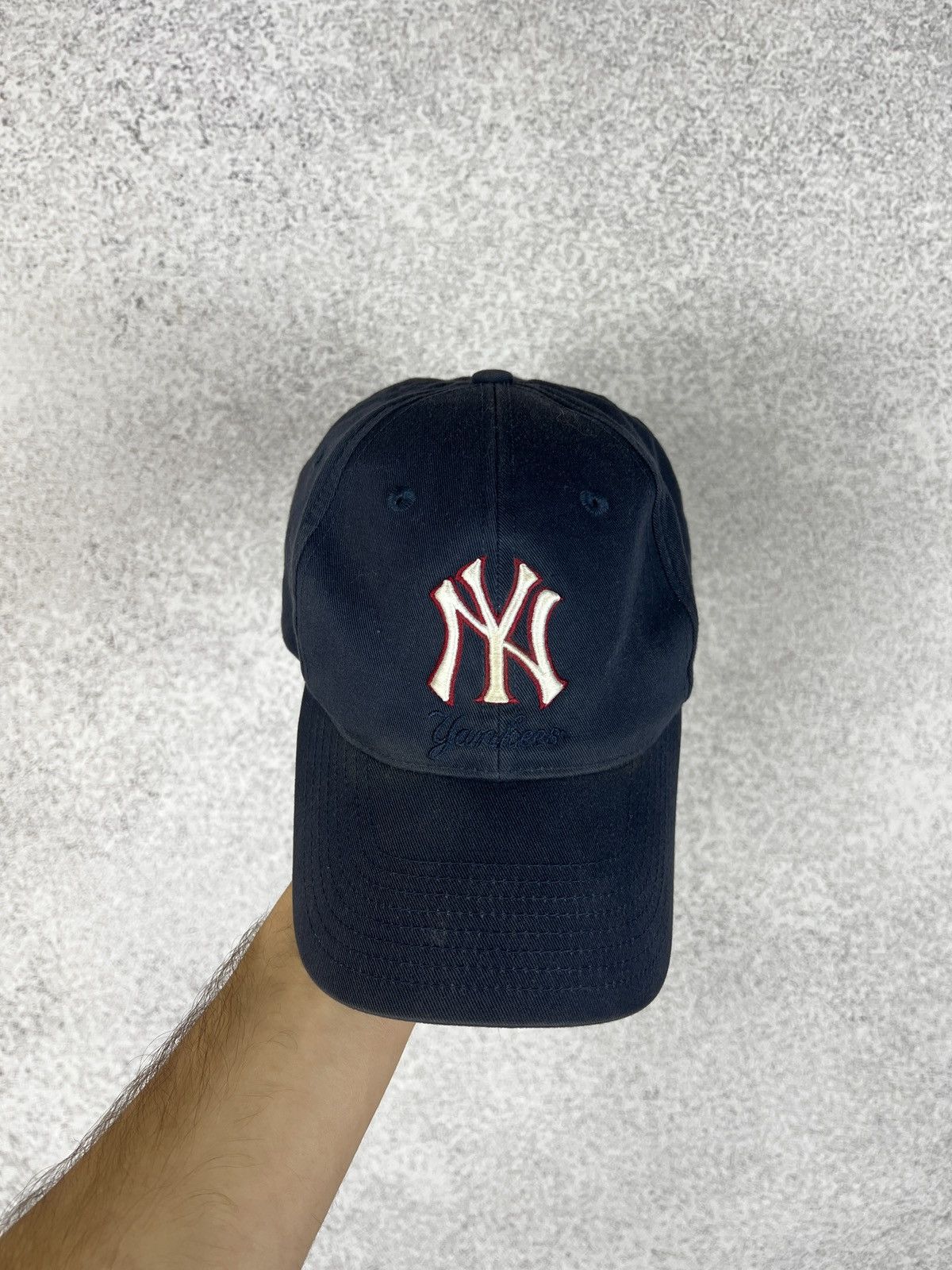 Adidas Vintage New York Yankees Adidas Cap Y2K Hat MLB Size ONE SIZE - 2 Thumbnail