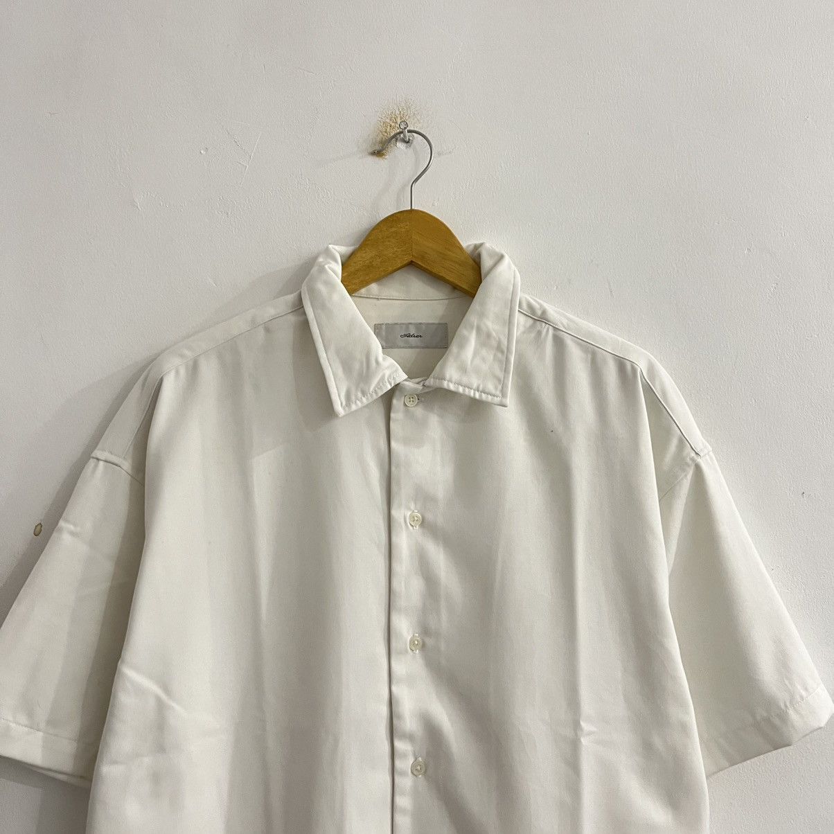 Issey Miyake Adrer - City Boy Oversize White Shirt Size US M / EU 48-50 / 2 - 2 Thumbnail