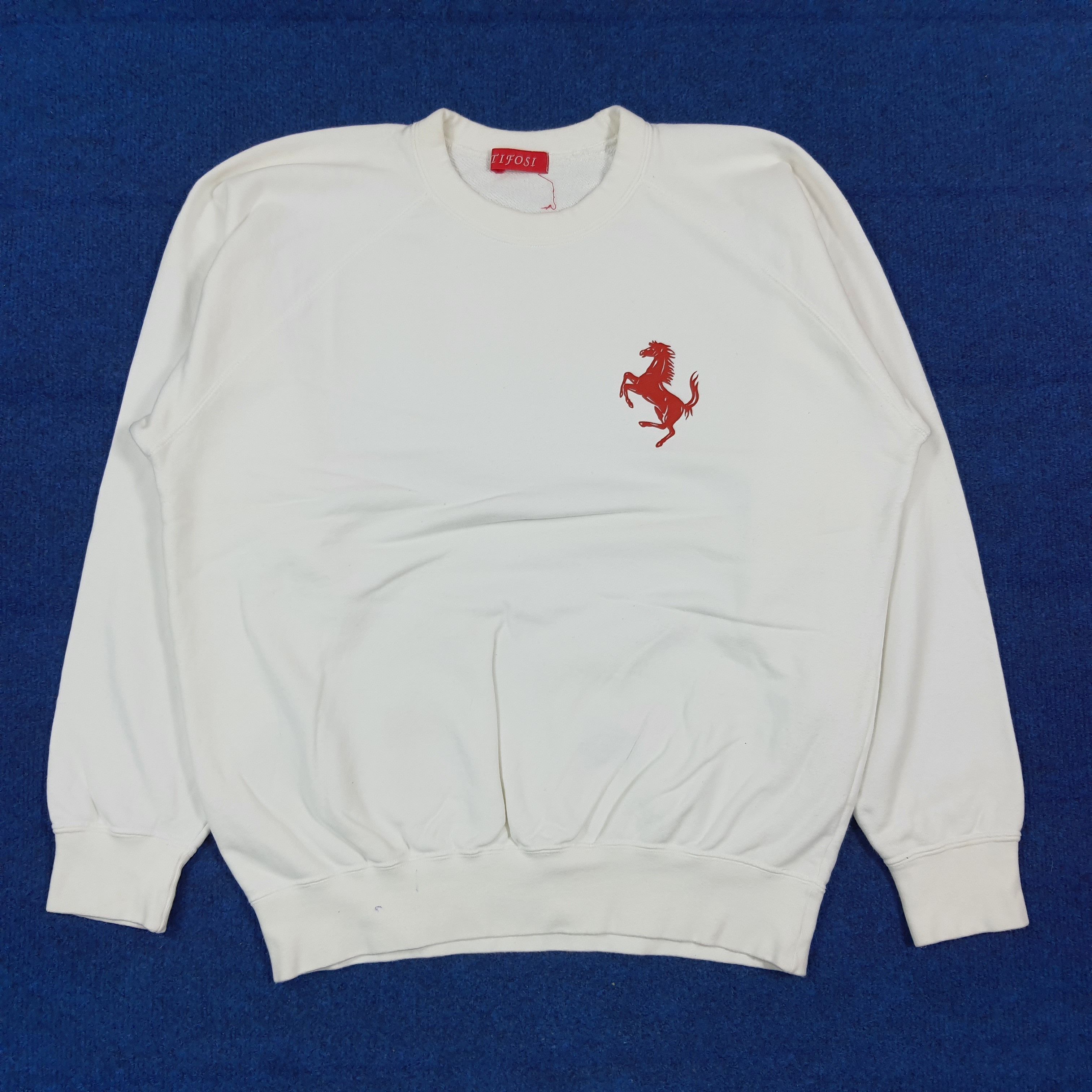 Vintage Vintage Enzo Ferrari 90s Tribute Sweatshirt C292N26 Size US M / EU 48-50 / 2 - 3 Thumbnail