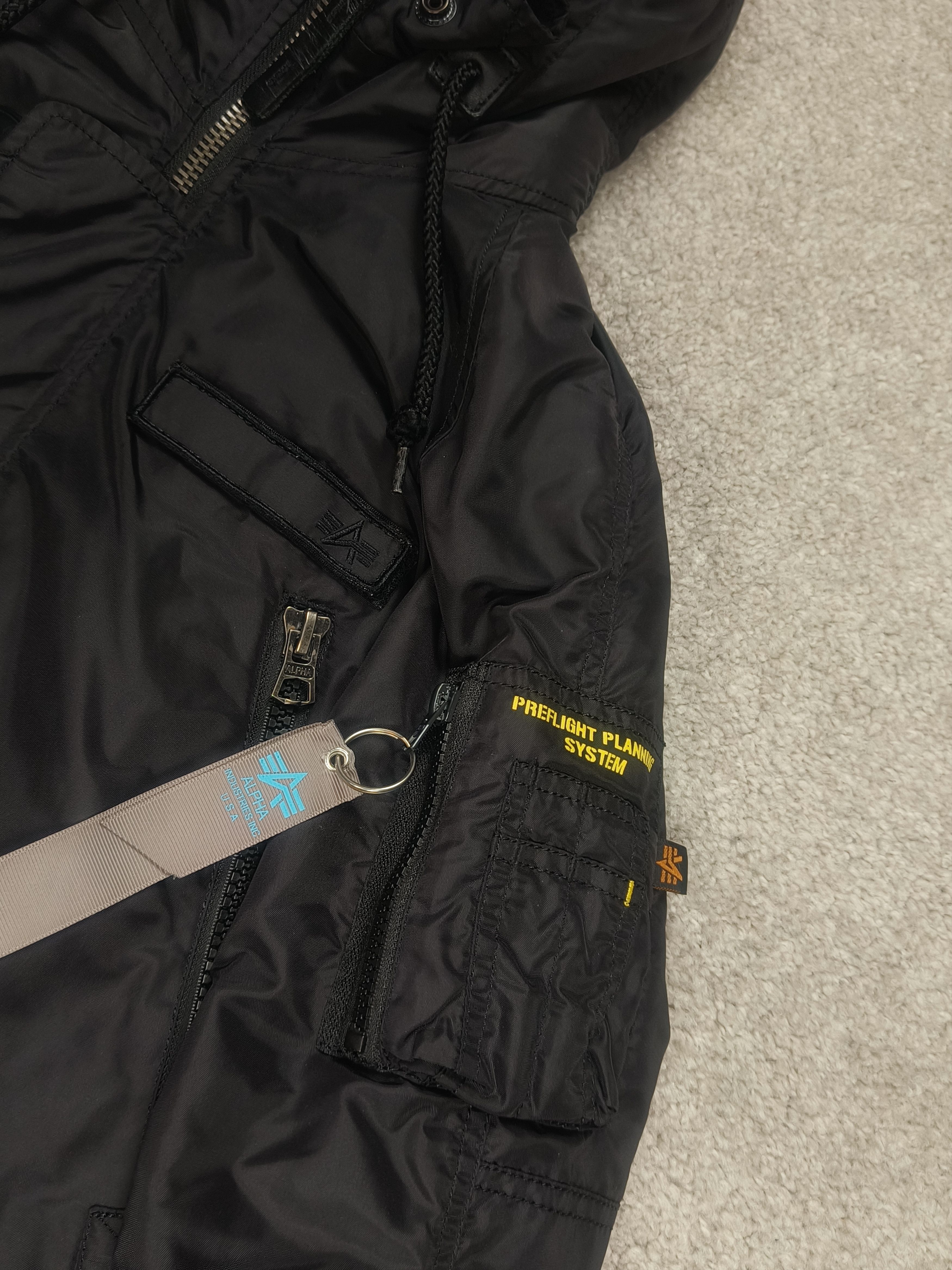 Alpha Industries Alpha Industries Preflight Planning System Two Zips Jacket Size XS / US 0-2 / IT 36-38 - 3 Thumbnail