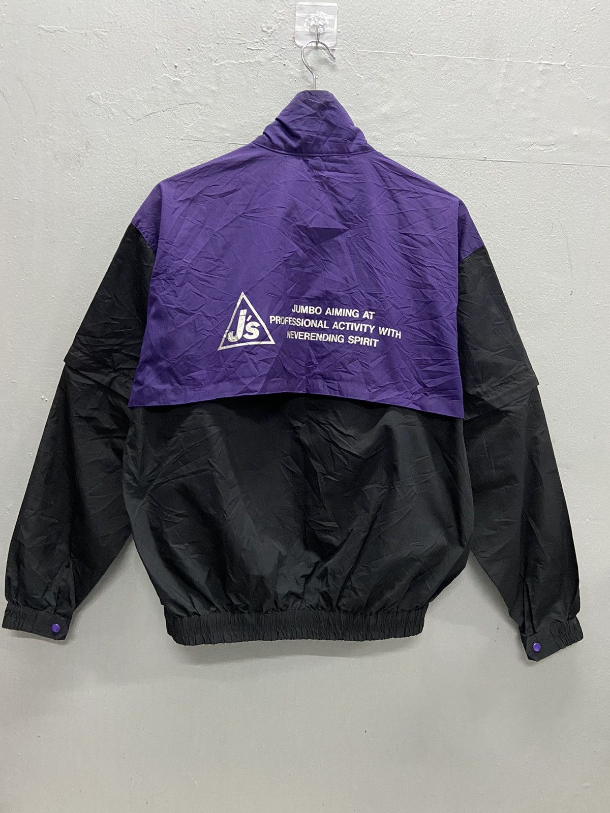 Vintage J’S JUMBO AIMING MADE IN JAPAN WINDBREAKER Size US M / EU 48-50 / 2 - 2 Thumbnail