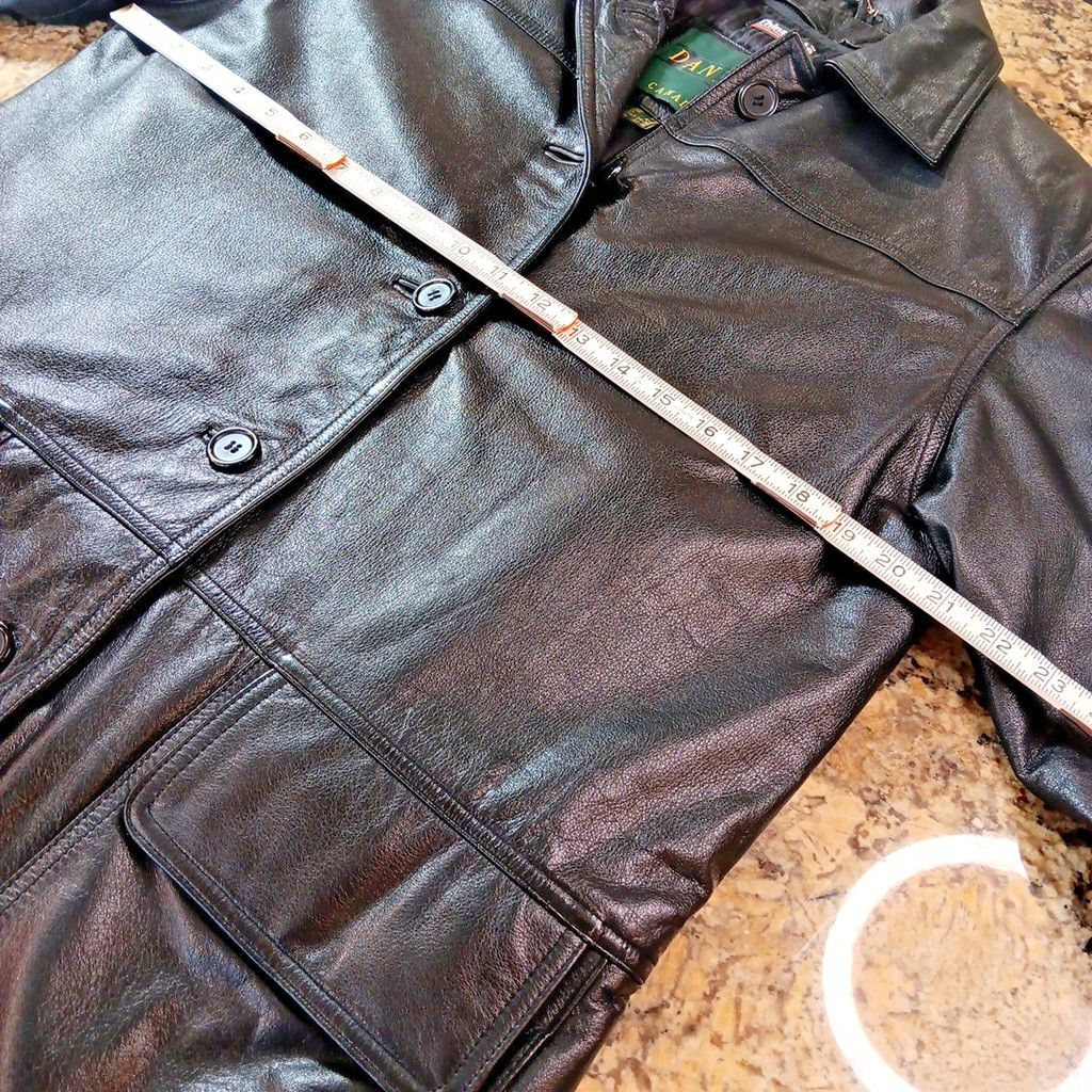 Danier Small 4-6 Danier Leather Y2K Womens Leather Jacket 2001 y2k Size S / US 4 / IT 40 - 6 Thumbnail