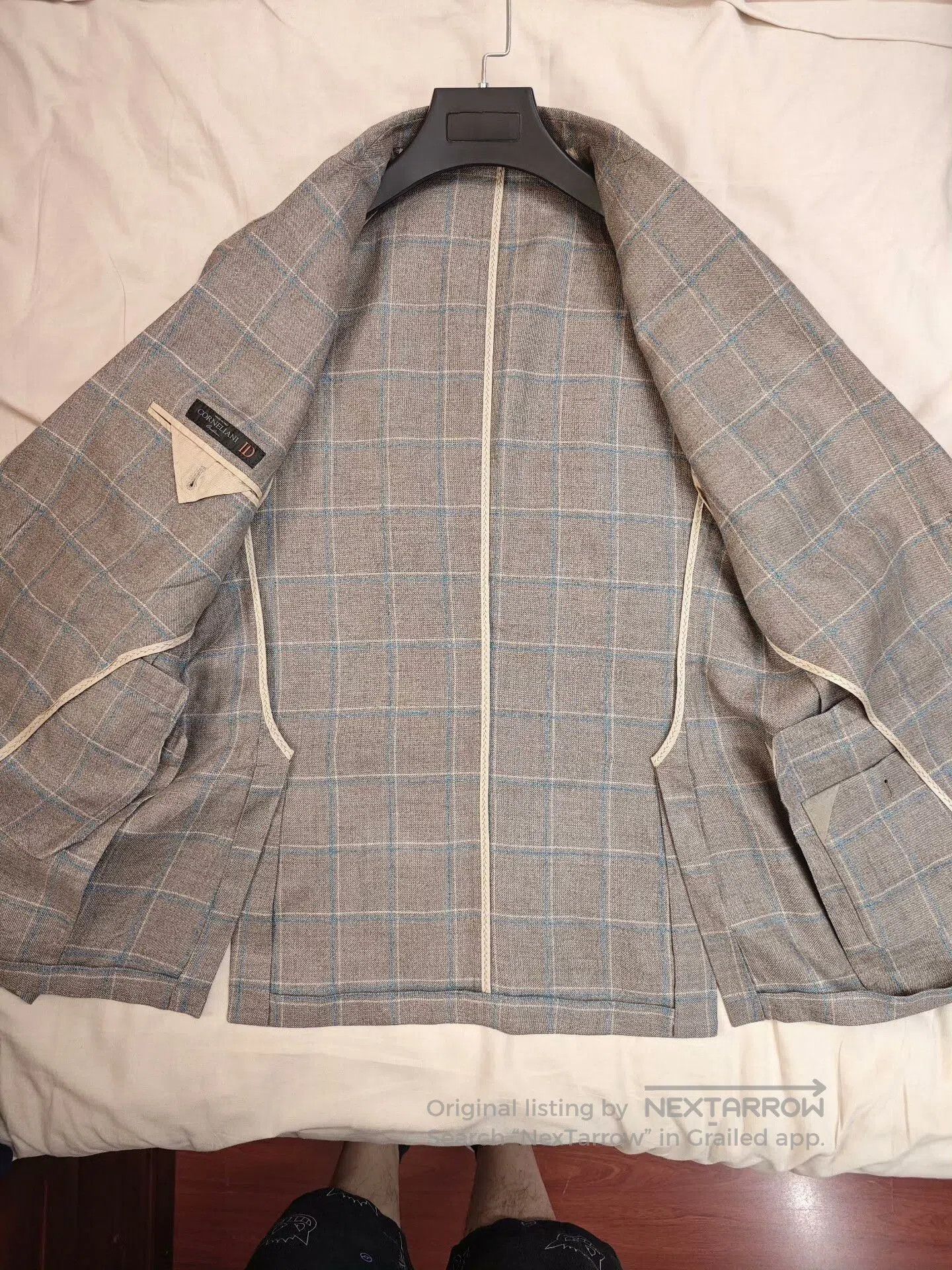 Corneliani Corneliani Italian Linen Wool Blazer. Size US M / EU 48-50 / 2 - 6 Thumbnail
