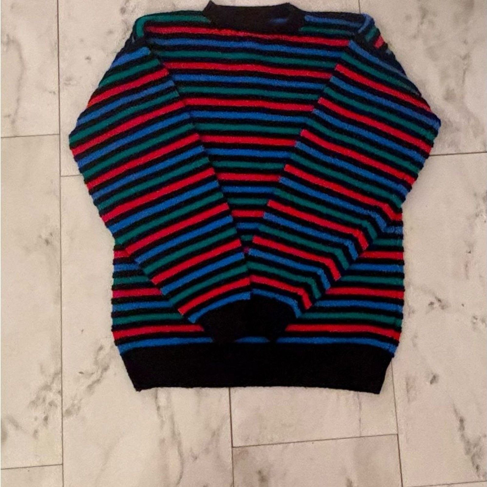 Handmade Handmade Oversized Chunky Knit Sweater Sz XL Size XL / US 12-14 / IT 48-50 - 8 Thumbnail