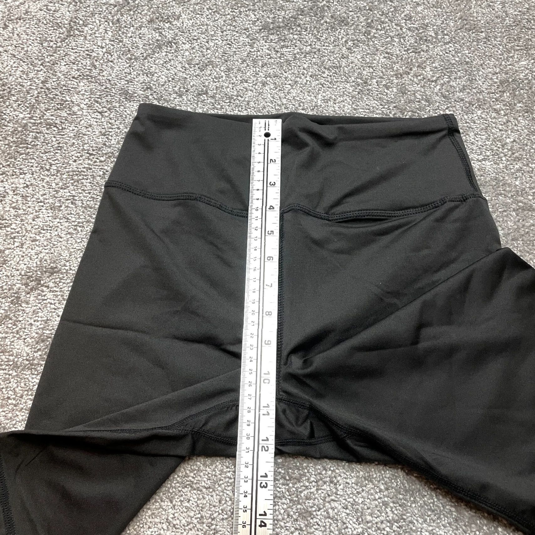 Vintage Unbranded Compression Shorts Womens M Black Stretch Active Gym Yoga New NWT Size 32" / US 10 / IT 46 - 4 Thumbnail