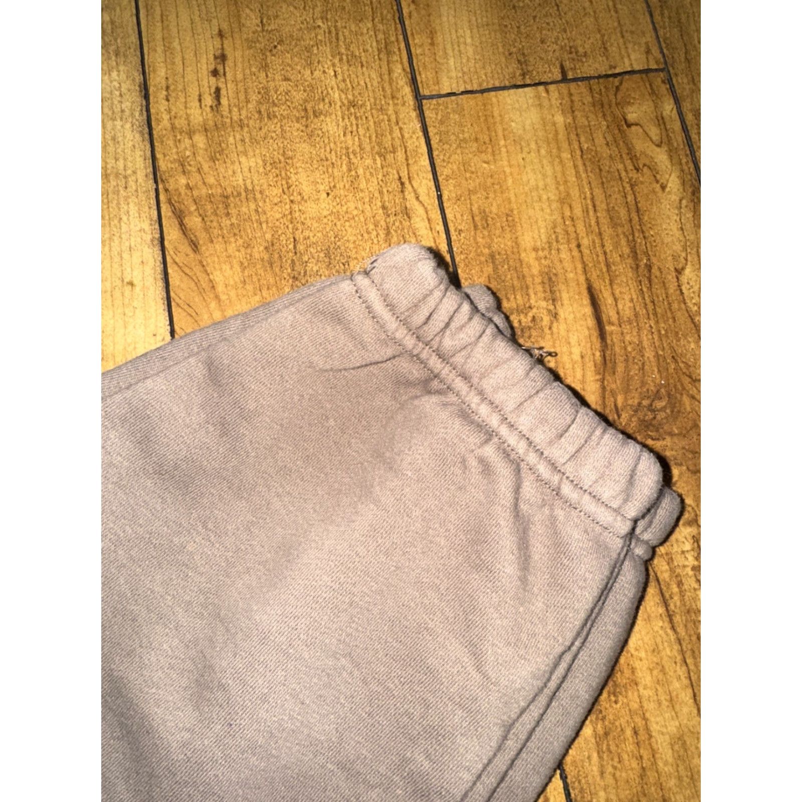 J Brand Hood Raised Sweatpants Pants Adult Men L Taupe Heavyweight Jogger 30 in Inseam Colorful Regular Cotton Size US 33 - 3 Thumbnail