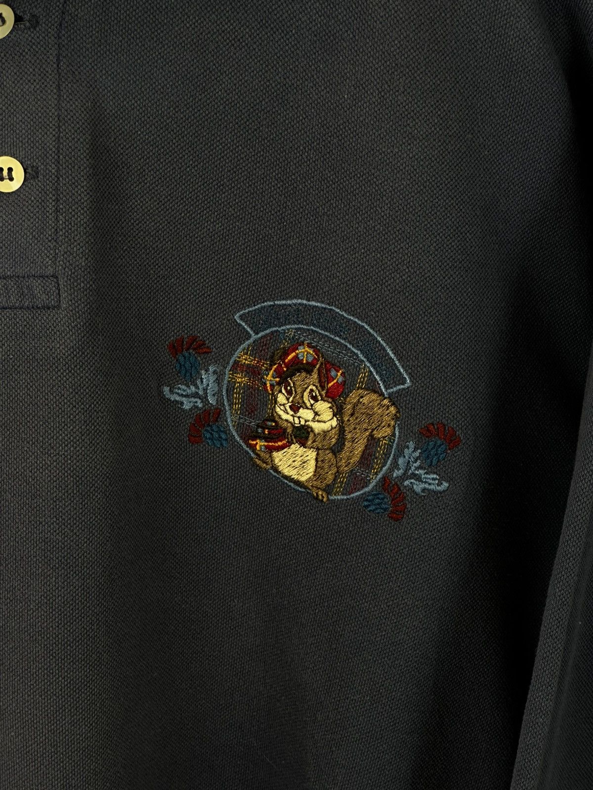Iceberg Vintage 90s Iceberg History Mickey Disney Polo Long Tee Size US L / EU 52-54 / 3 - 4 Thumbnail