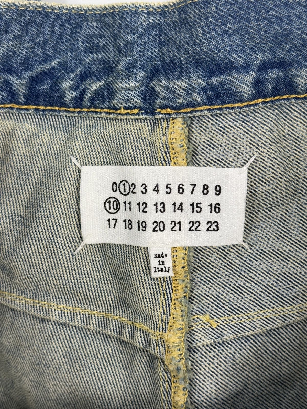 Maison Margiela PANELLED STRAIGHT LEG BAGGY JEANS Size US 36 / EU 52 - 7 Thumbnail