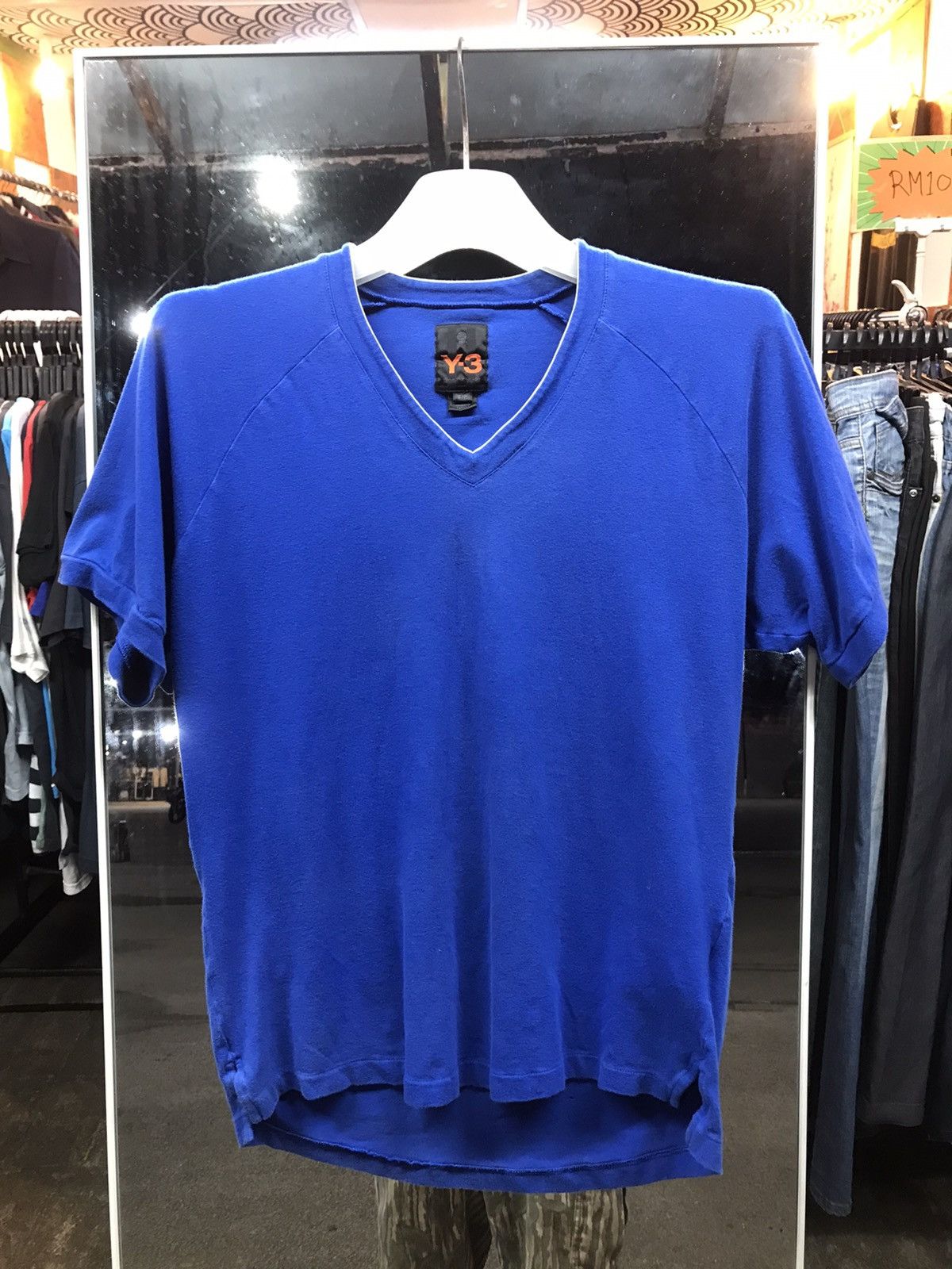 Designer × Y-3 × Yohji Yamamoto Y-3 Yohji Yamamoto Tee Shirt Size US M / EU 48-50 / 2 - 1 Thumbnail