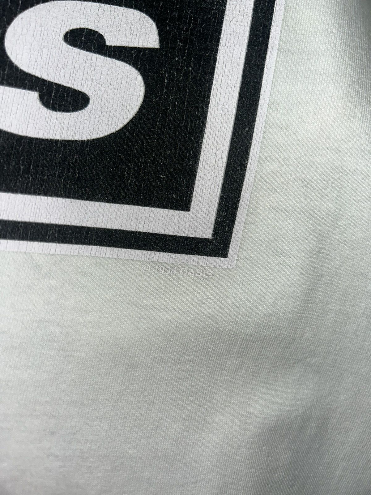 Band Tees Vintage 1994 Oasis Box Logo Tour Tshirt Size US M / EU 48-50 / 2 - 3 Thumbnail