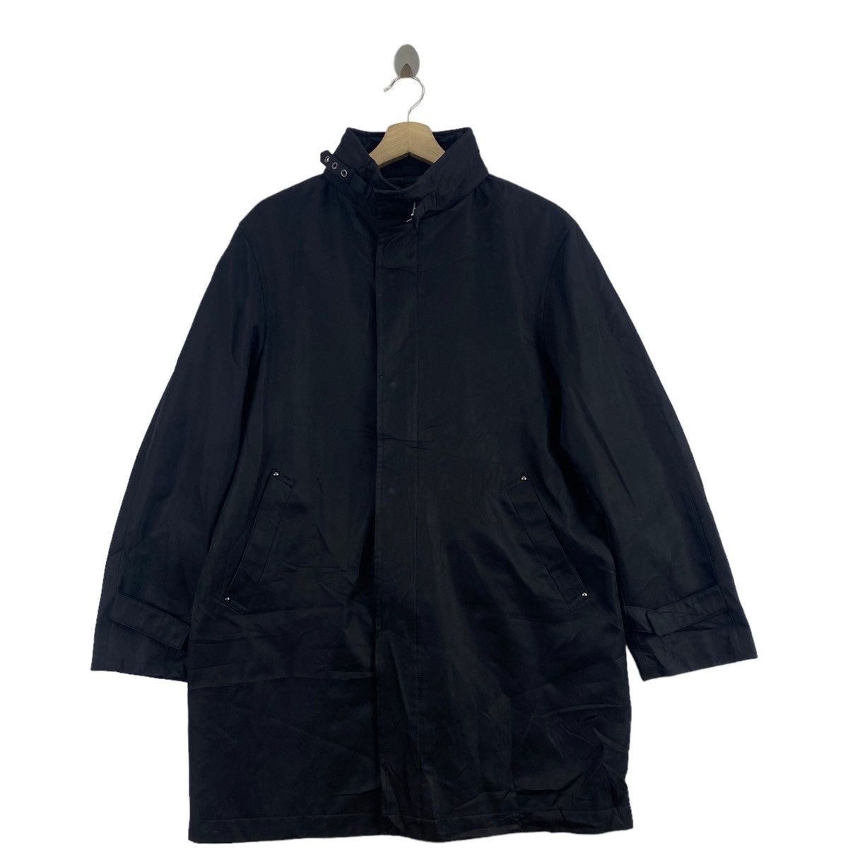 J. Press × Vintage Vintage J.PRESS New York Black Parka Long Jacket Size US M / EU 48-50 / 2 - 1 Thumbnail