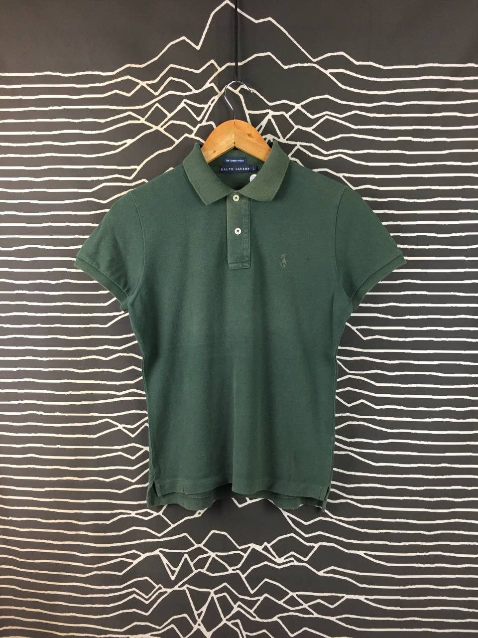 Ralph Lauren Vtg Ralph Lauren Pony Logo The Skinny Polo Shirt Size L Size L / US 10 / IT 46 - 2 Thumbnail