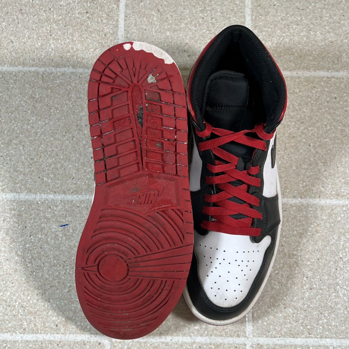 Jordan Brand Jordan Air Jordan 1 Mid Gym Red Black White Leather Mid Top Size US 10.5 / EU 43-44 - 5 Thumbnail
