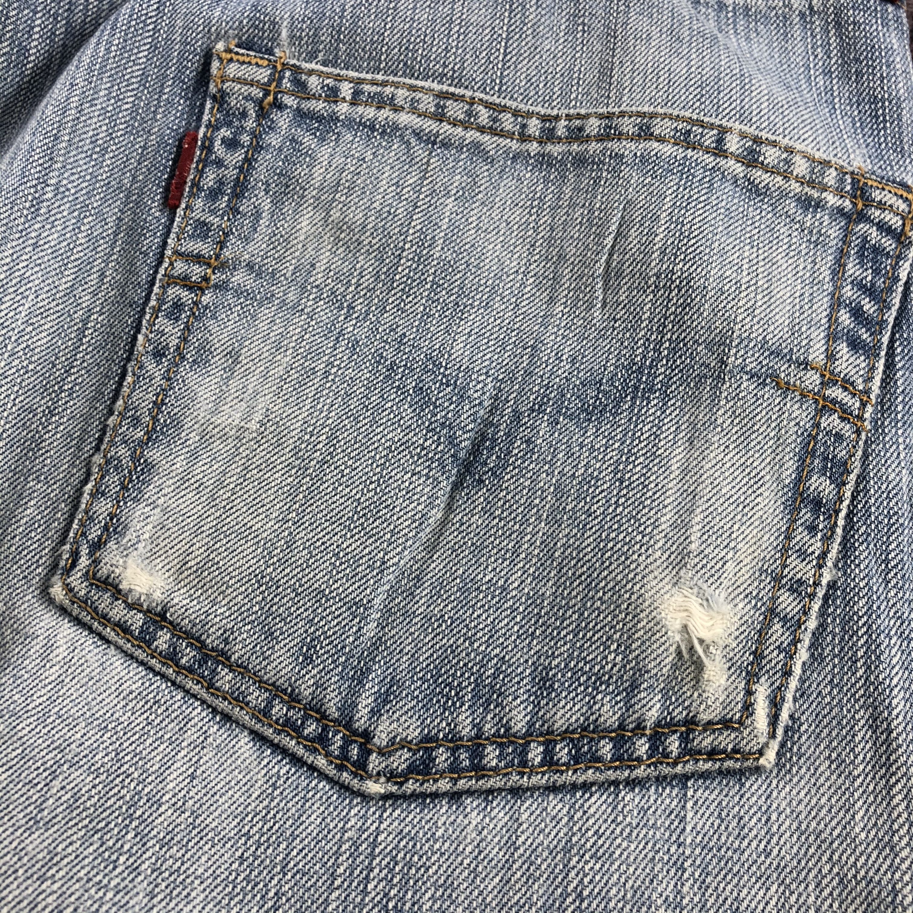 Levi's × Vintage Vintage 90s Levis 510 Redloop Jeans-JM2790 Size US 31 - 5 Thumbnail