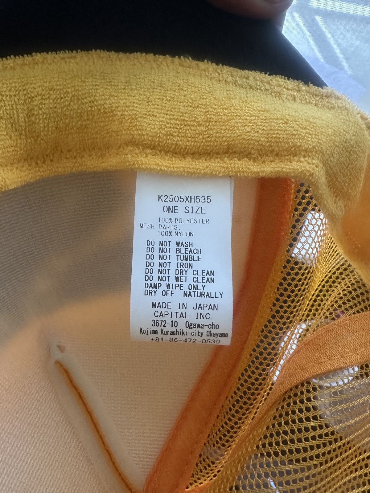 Kapital Kountry Kapital LifeKAPRiccio Trucker cap Size ONE SIZE - 7 Thumbnail
