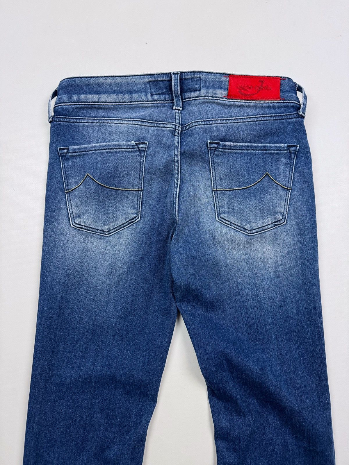 Jacob Cohen Jacob Cohen Jocelyn Slim Blue Women’s Jeans Made in Italy Size 27" / US 4 / IT 40 - 11 Thumbnail