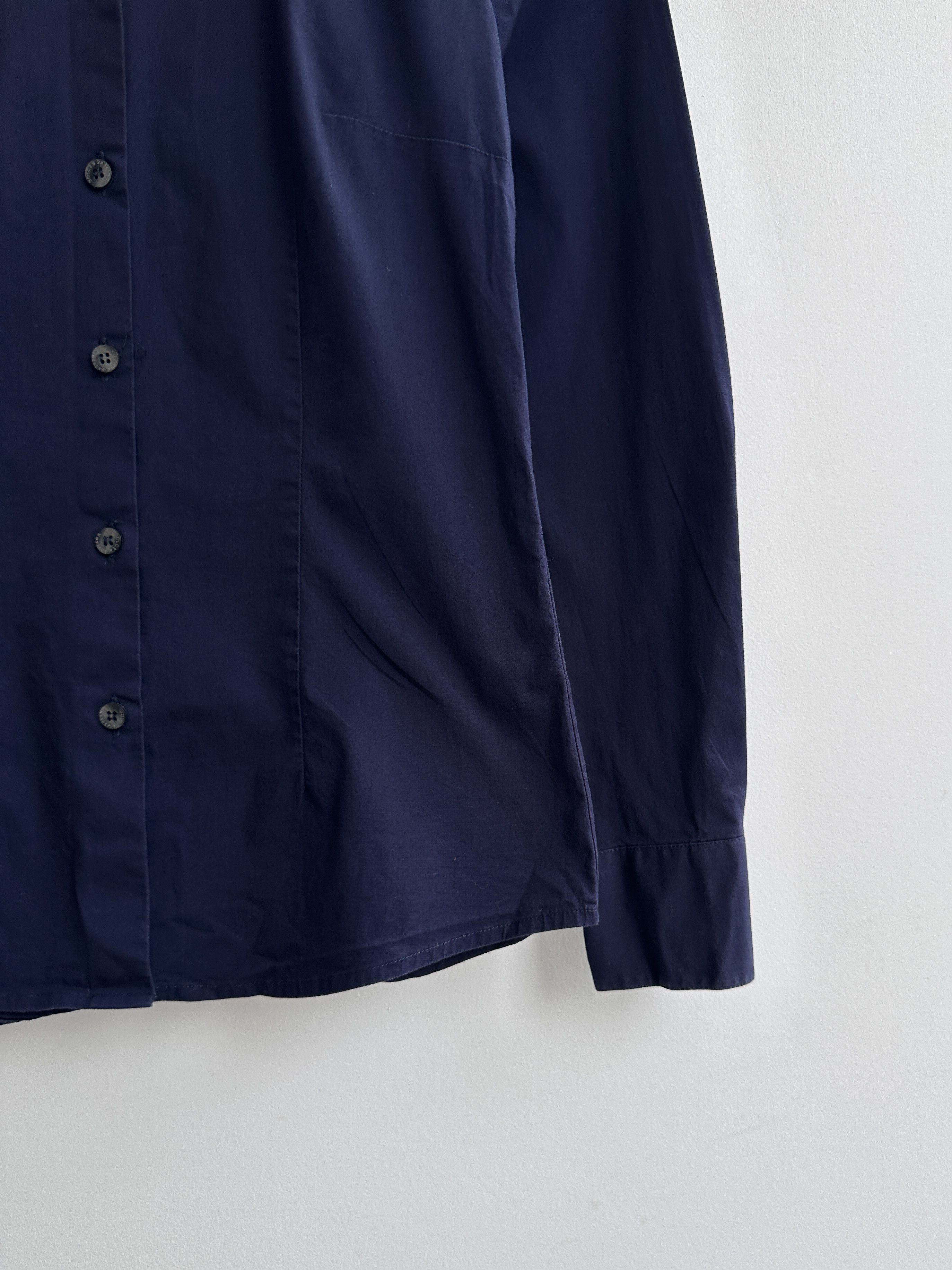 Dolce & Gabbana Dolce & Gabbana D&G Blue Button Up Shirt Size S / US 4 / IT 40 - 4 Thumbnail