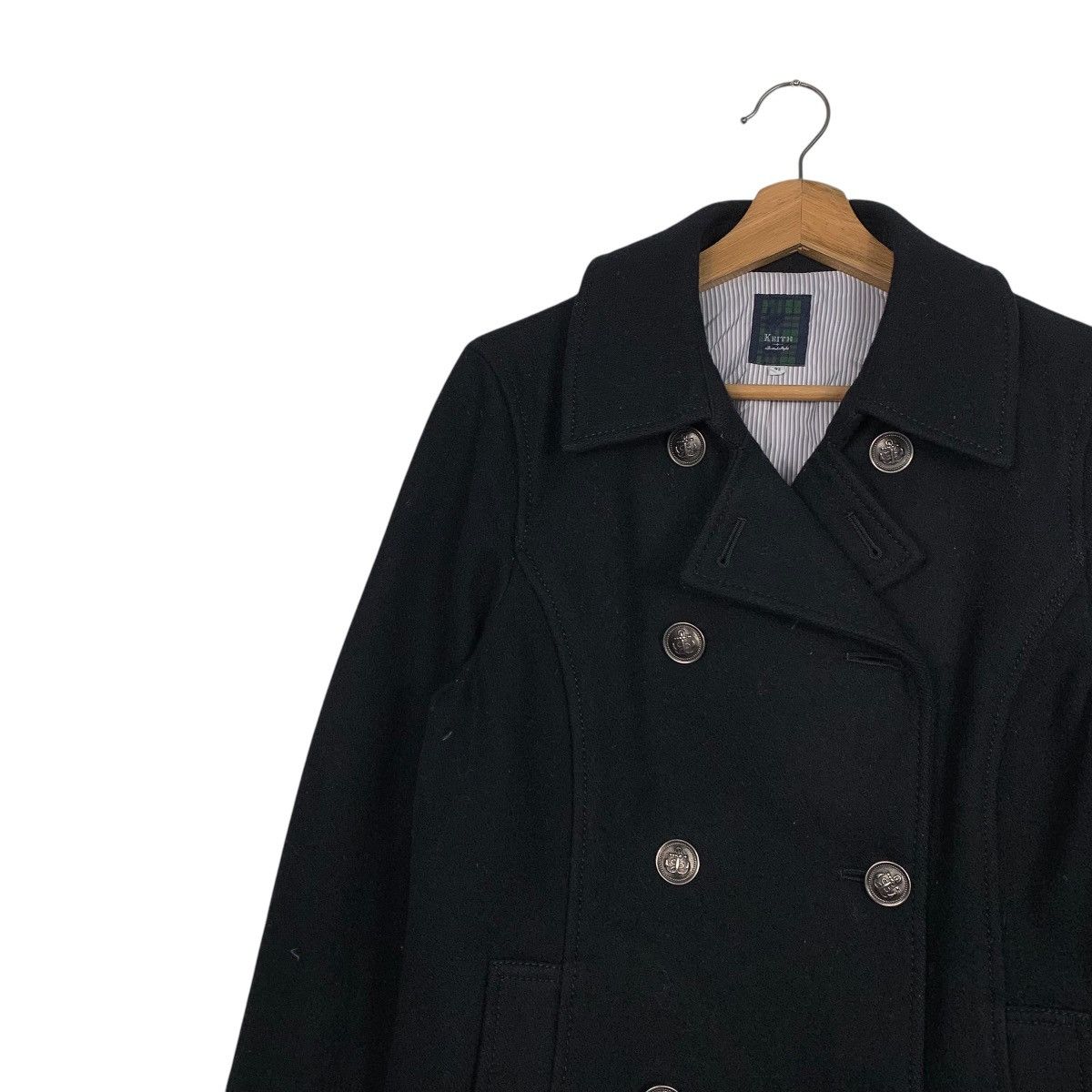 Japanese Brand Keith Double Breasted Wool Jacket Size S / US 4 / IT 40 - 6 Thumbnail