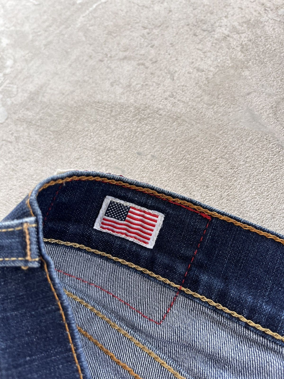 True Religion Vintage True Religion Zach Slim Blue Y2K Denim Jeans Rap sk8 Size US 30 / EU 46 - 22 Thumbnail