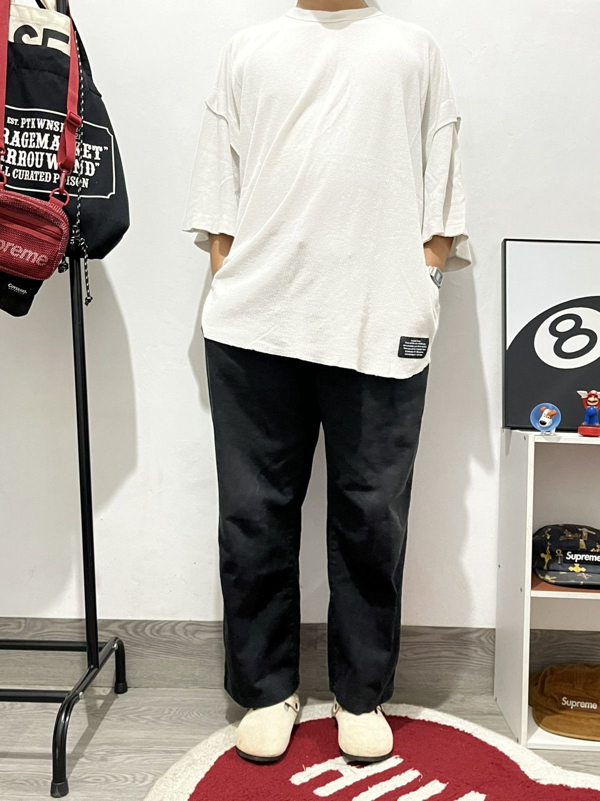 Undercover × Uniqlo Uniqlo X Undercover Waffle Knit Tee Oversized Designer Size US XXL / EU 58 / 5 - 2 Thumbnail