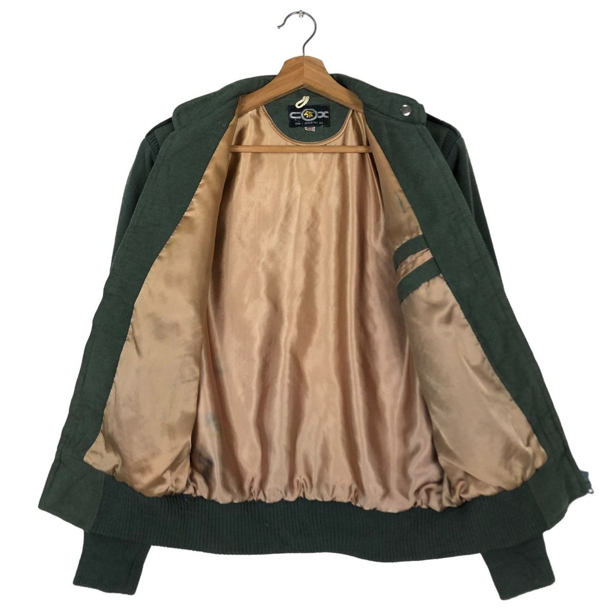 Japanese Brand 🔥VINTAGE BOMBER JACKET MILITARY DESIGN COX JAPAN Size US M / EU 48-50 / 2 - 13 Thumbnail