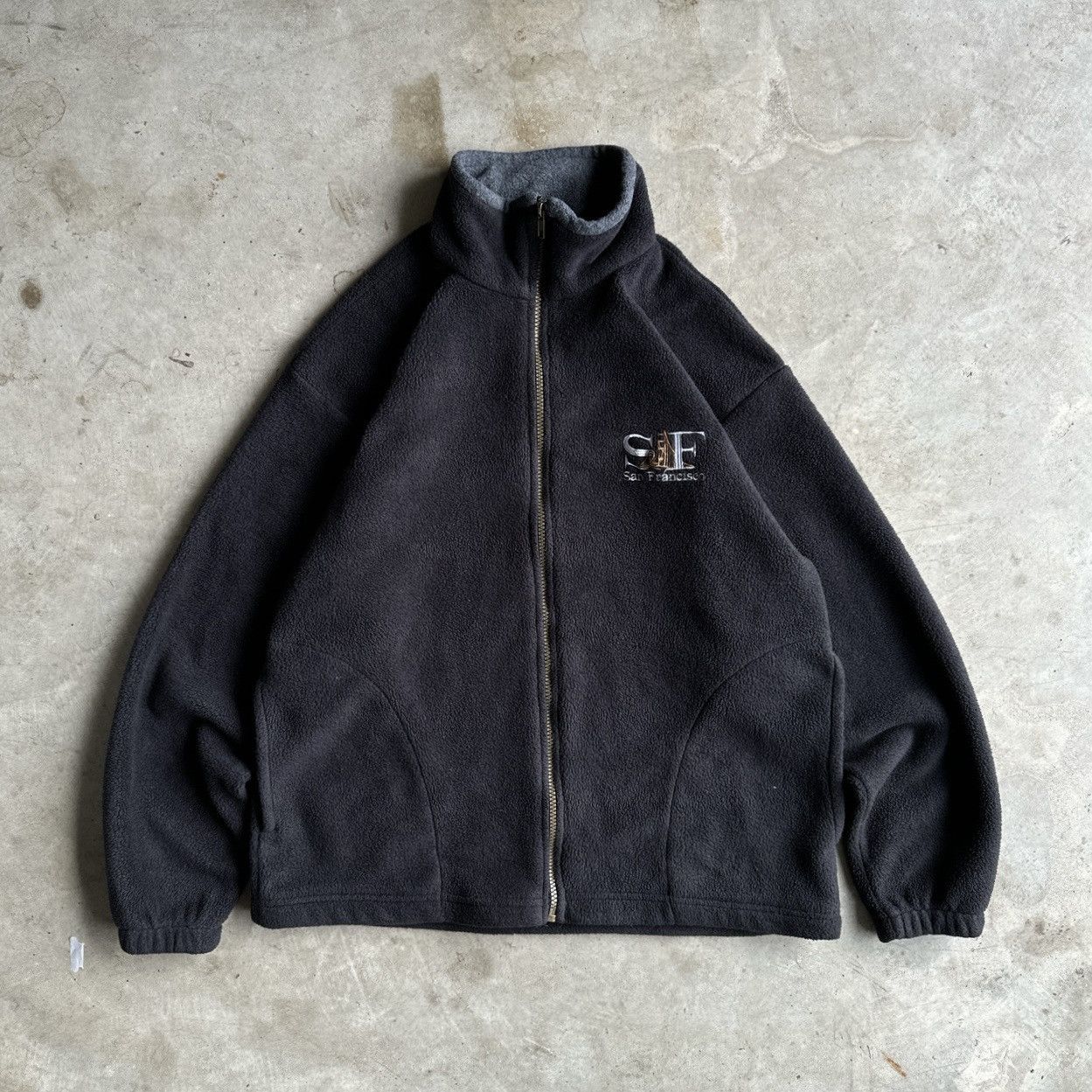 Vintage Vintage Full-Zip Fleece Jacket Size US S / EU 44-46 / 1 - 1 Thumbnail