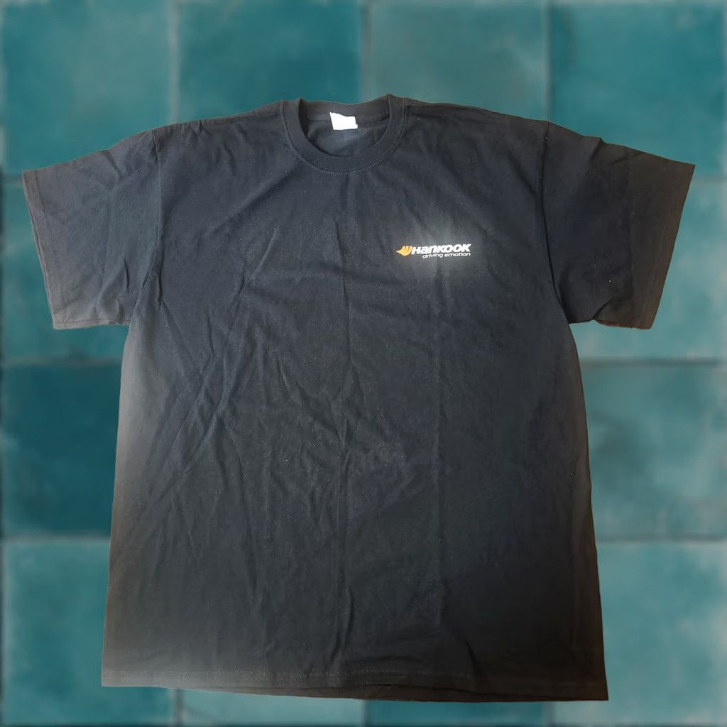 Port & Company Hankook Tire T Shirt Mens XL Black Logo Graphic Short Sleeve Tee Size US XL / EU 56 / 4 - 1 Thumbnail