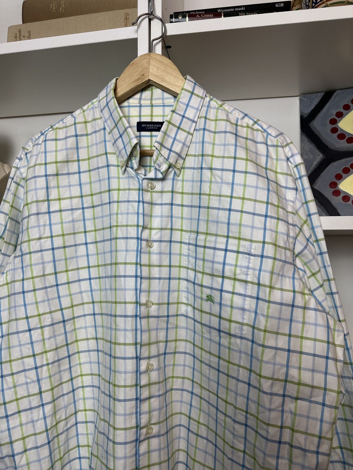 Burberry White tartan Burberry shirt Size US XL / EU 56 / 4 - 3 Thumbnail