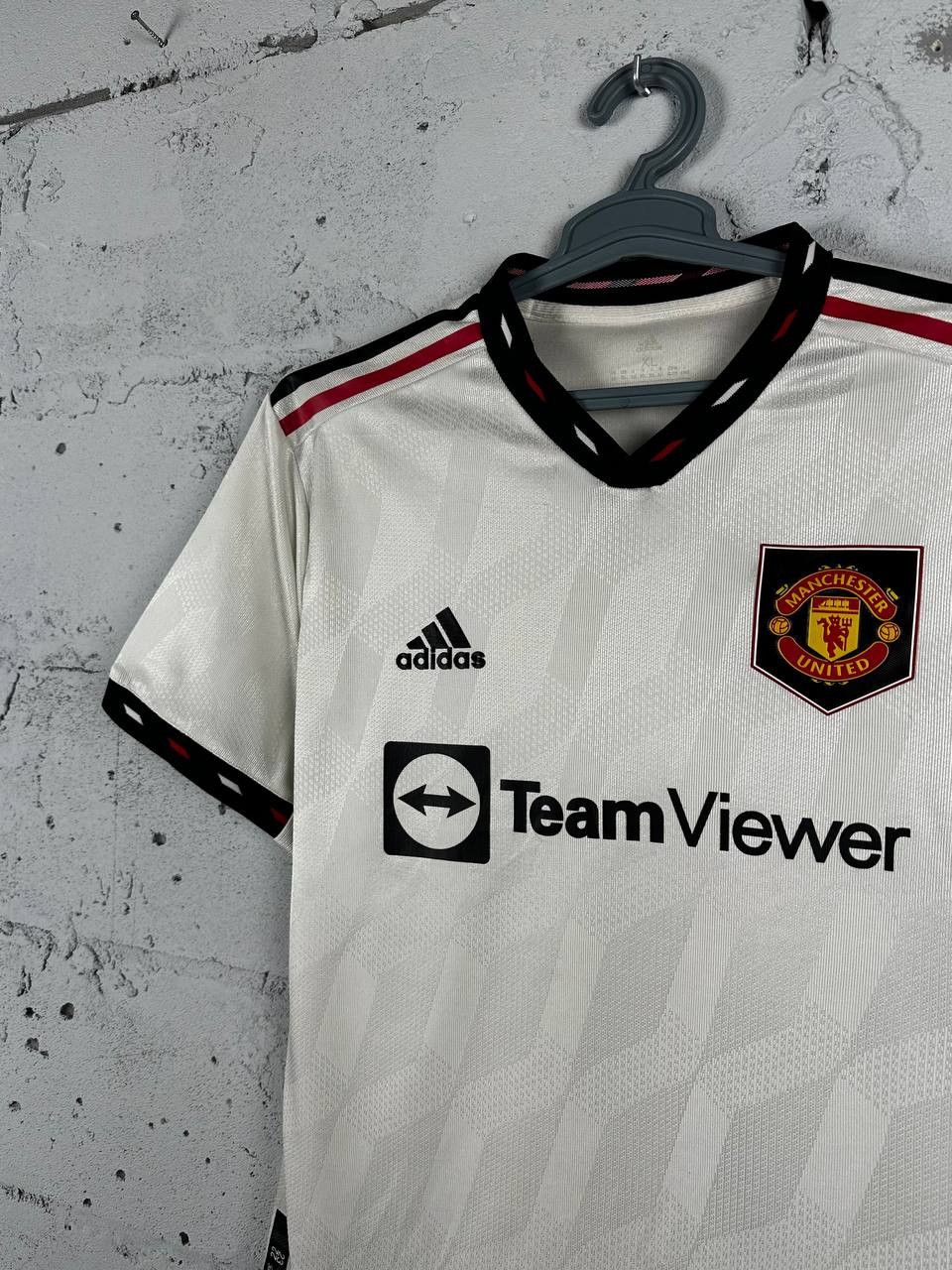 Adidas Manchester United Adidas 2022/23 White Football Shirt Size US XL / EU 56 / 4 - 3 Thumbnail