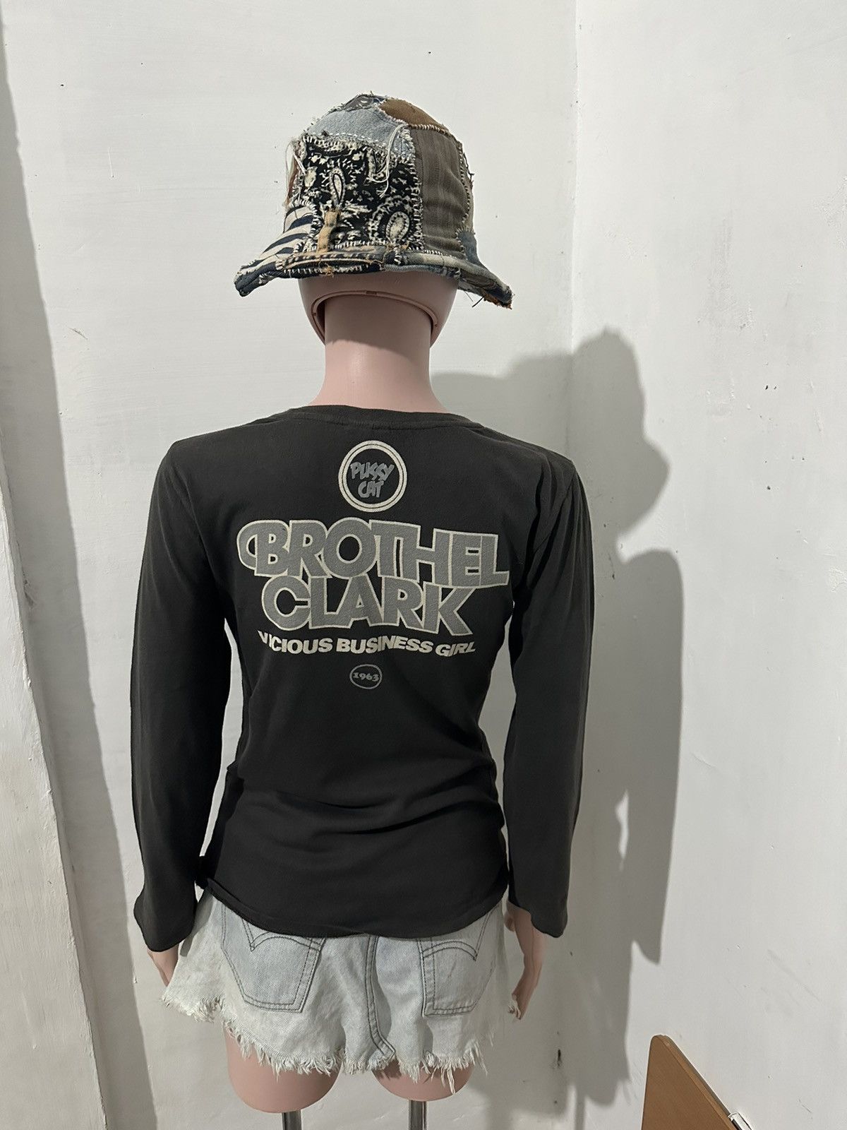 Japanese Brand Moussy Longsleeve Vicious Business Girl Pussy Cat Size M / US 6-8 / IT 42-44 - 4 Thumbnail