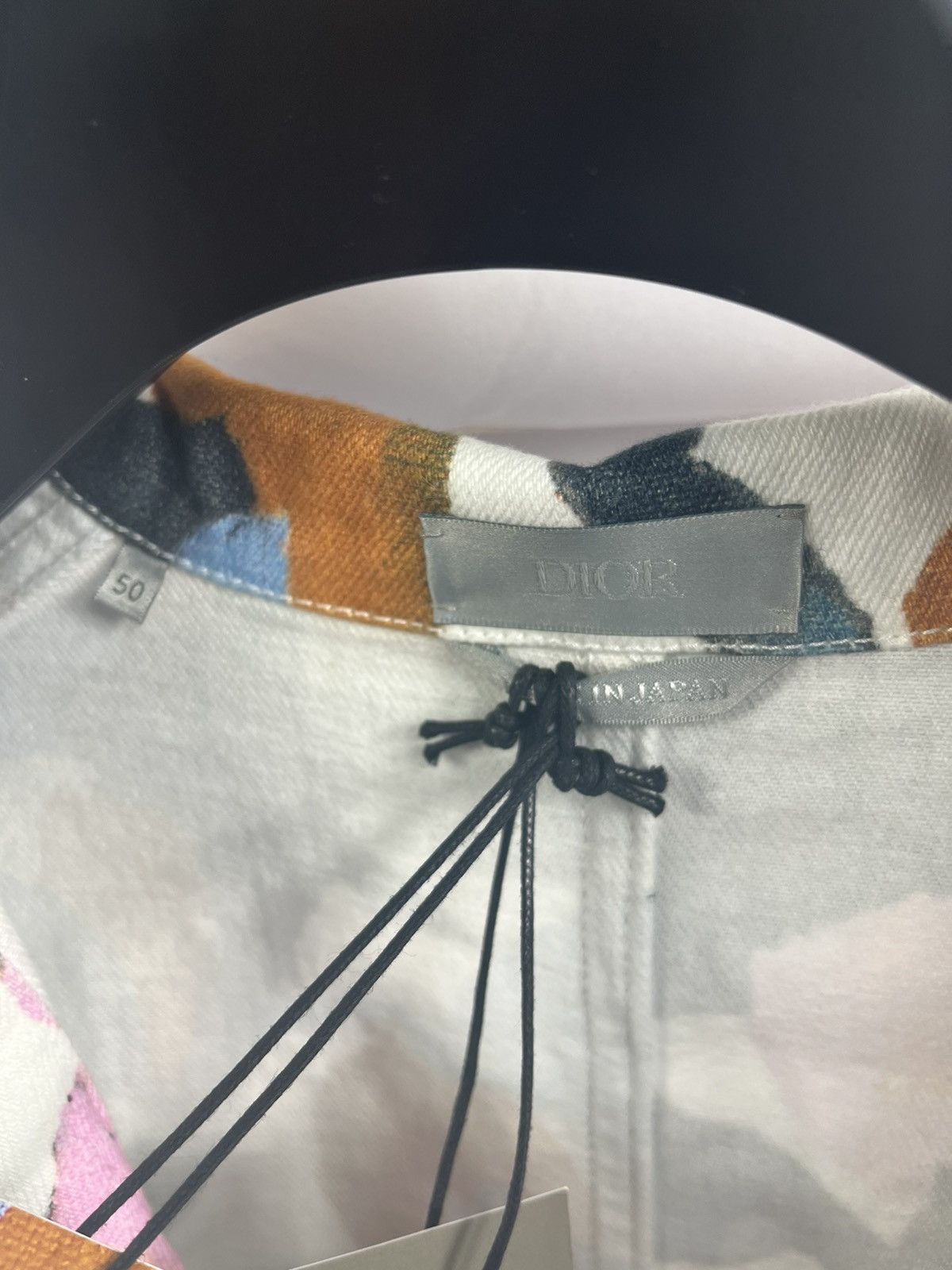 Dior + Alex Foxton Floral Denim Jacket Size US L / EU 52-54 / 3 - 7 Thumbnail