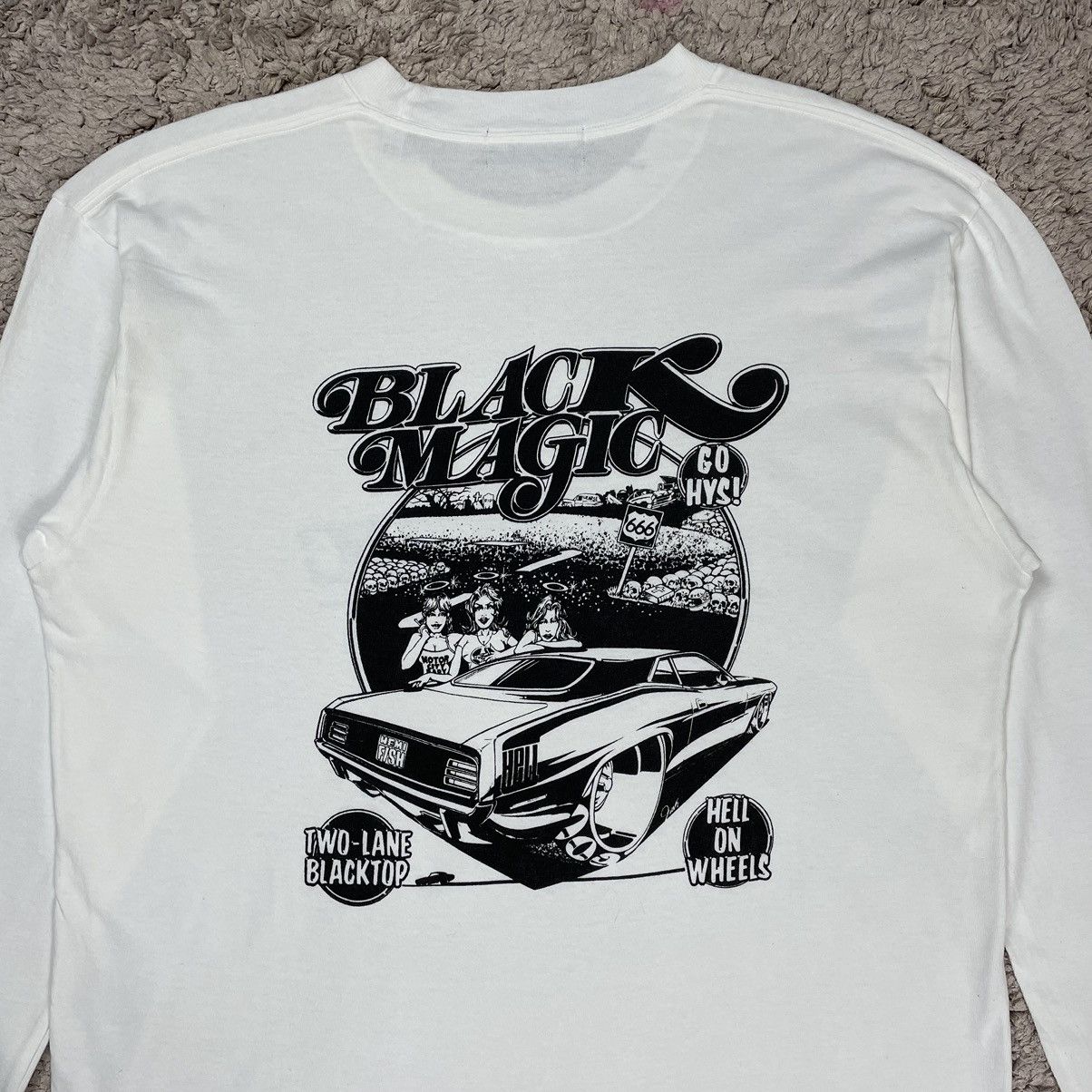 Hysteric Glamour Vintage Hysteric Glamour Black Magic Graphic T-shirt Size US L / EU 52-54 / 3 - 5 Thumbnail