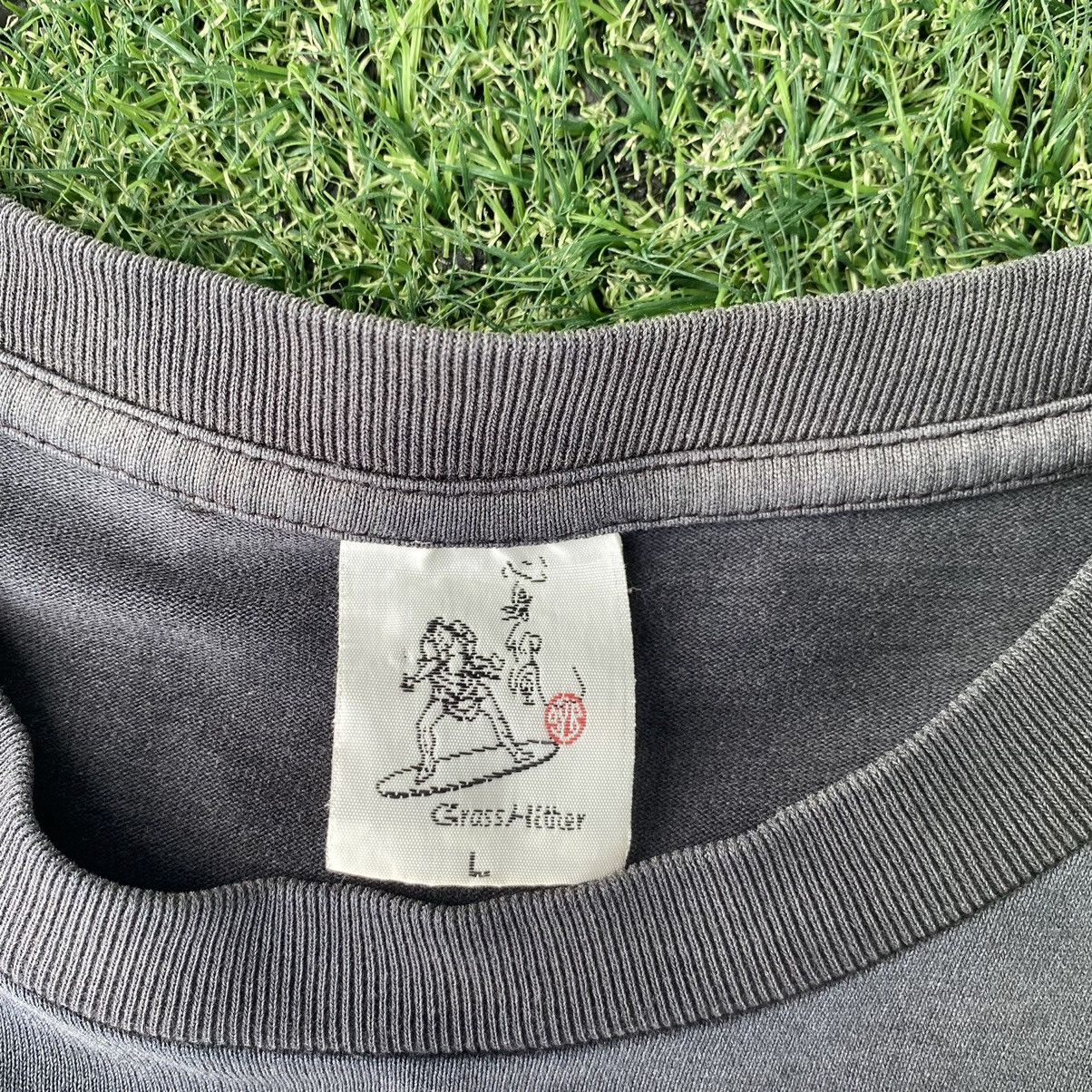 Japanese Brand Thrashed Faded Vintage Y2K Grass Hither Samurai Surf L/S Tee Size US L / EU 52-54 / 3 - 5 Thumbnail