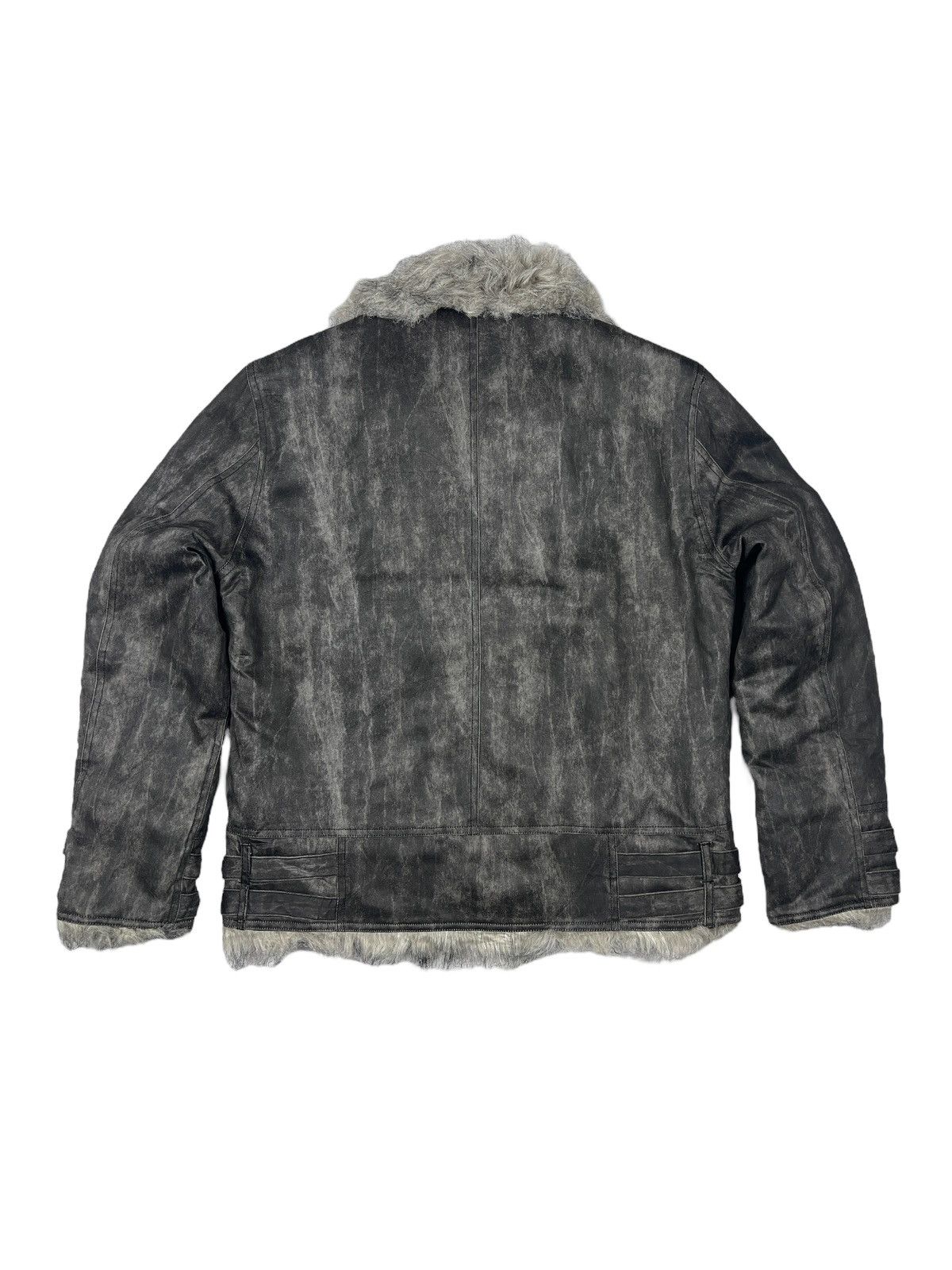 BERNINGS SHO Bernings Sho Faux Fur Shearling Bondage Jacket Size US M / EU 48-50 / 2 - 2 Thumbnail