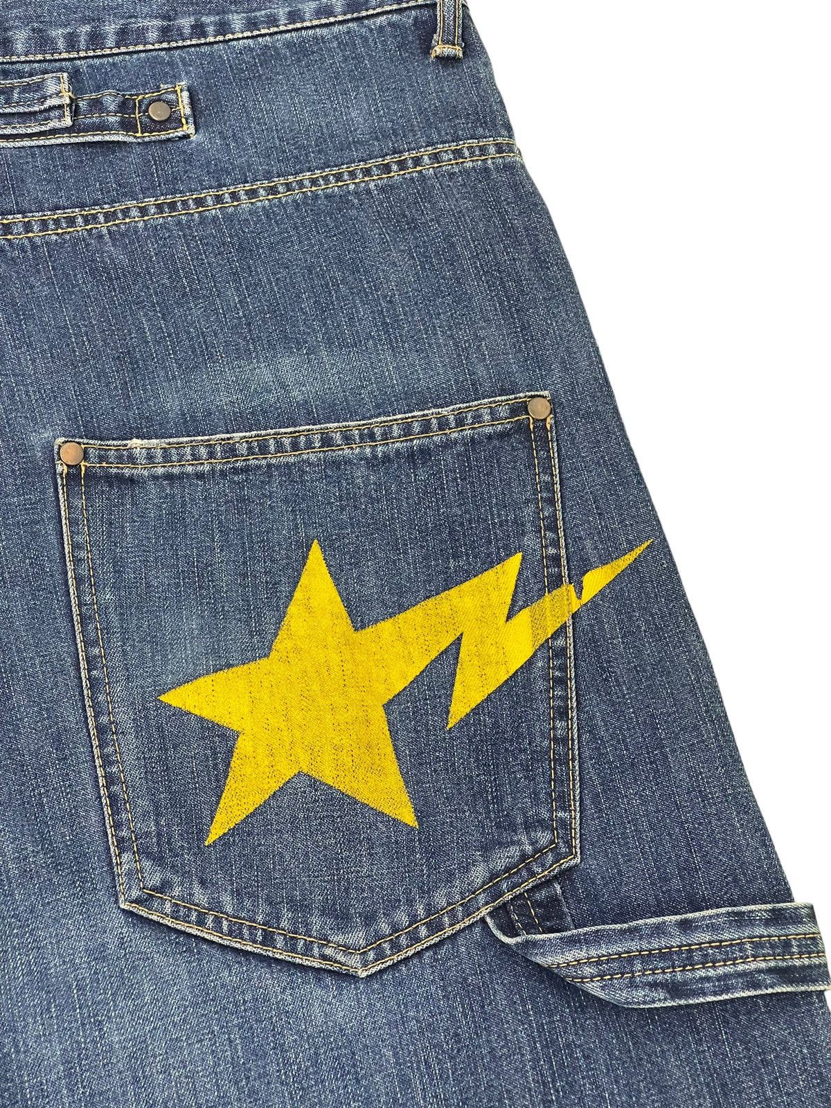 Bape Bape Sta Carpenter Denim Size US 34 / EU 50 - 9 Thumbnail