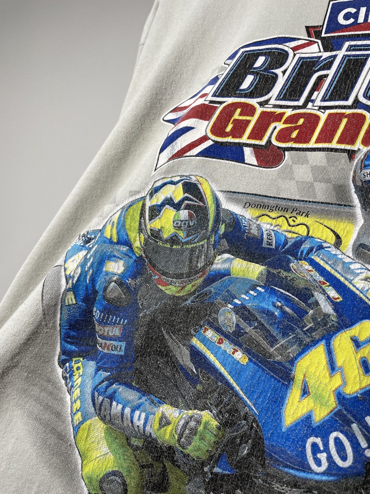 Vintage Vintage British Grand Prix 2004 Racing T-shirt Size US XL / EU 56 / 4 - 8 Thumbnail