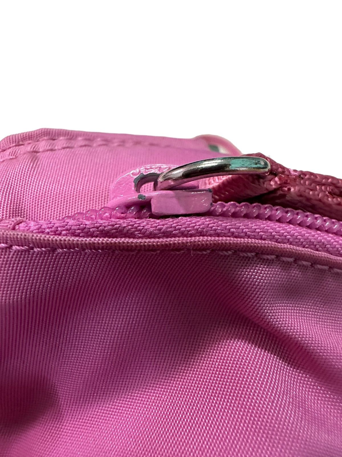 Prada × Vintage AUTHENTIC VINTAGE PRADA PINK NYLON MINI CROSSBODY BAG Size ONE SIZE - 6 Thumbnail