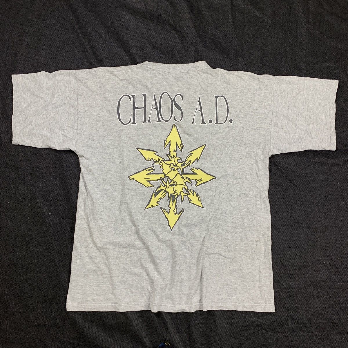 Band Tees × Vintage Rare vintage 1993 Sepultura Chaos AD Tour shirt blue grape Size US XL / EU 56 / 4 - 8 Thumbnail