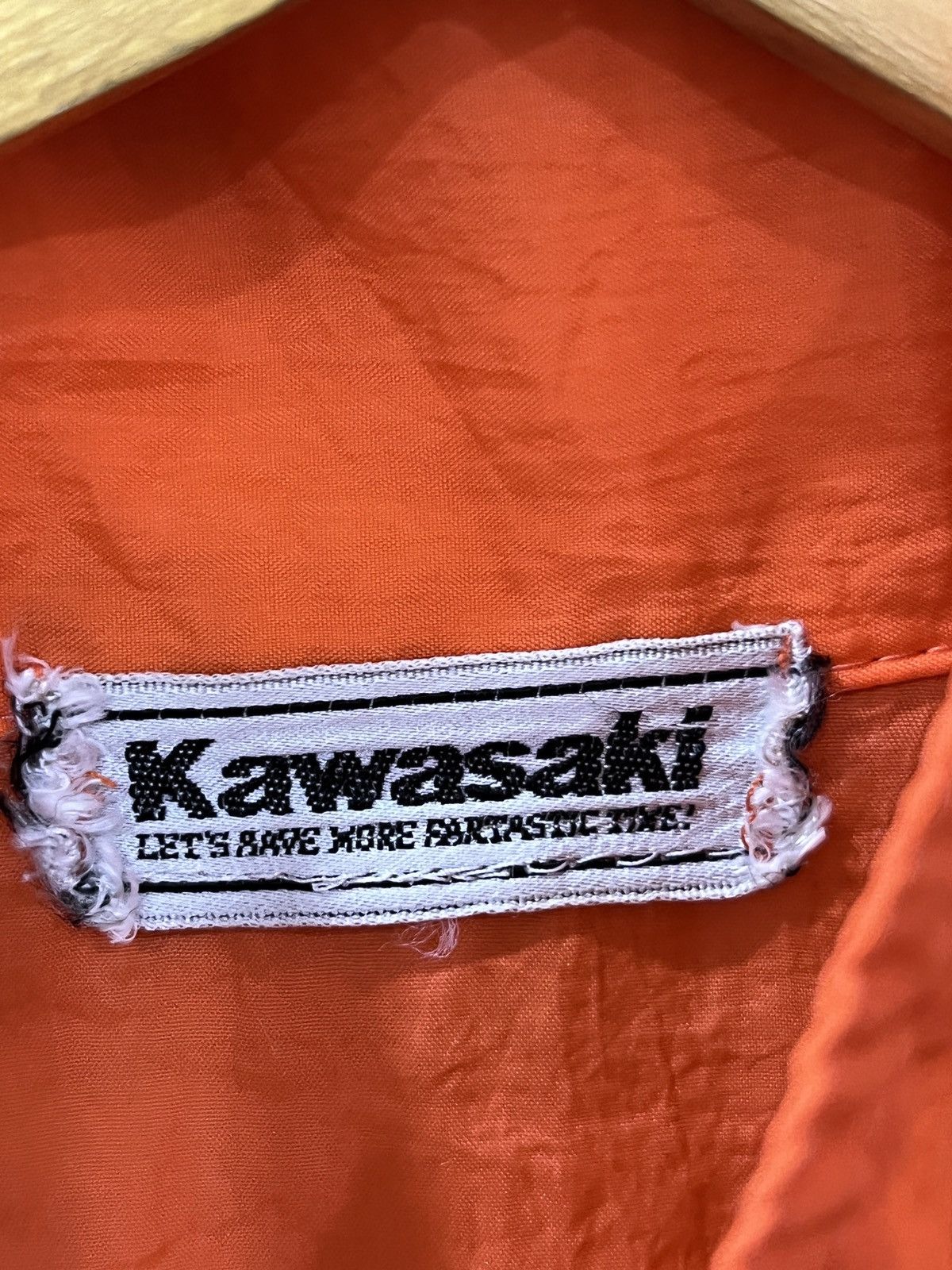 Vintage (Vvvv)💣🔥VTG KAWASAKI RACING Size US M / EU 48-50 / 2 - 9 Thumbnail