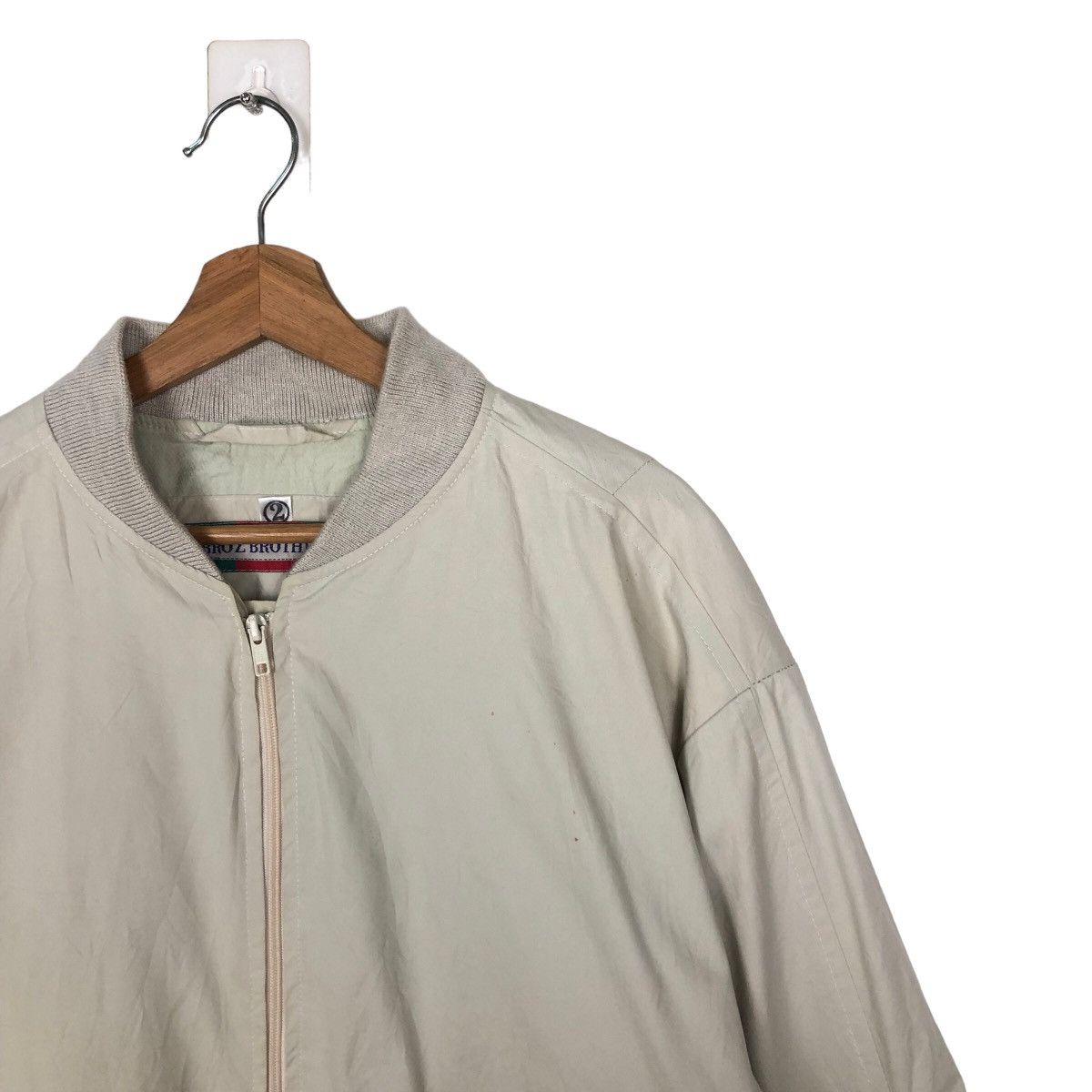 Japanese Brand VINTAGE BOMBER JACKET BROZ BROTHER’S FRANCE ISSEY MIYAKE Size US M / EU 48-50 / 2 - 5 Thumbnail