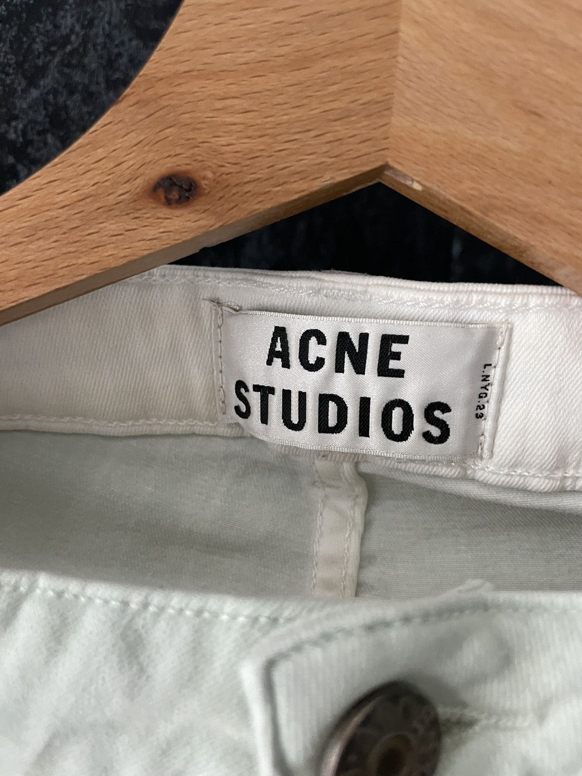 Acne Studios ACNE STUDIOS Skin 5 mint Jeans Size 31/34 denim pants Size US 31 - 2 Thumbnail