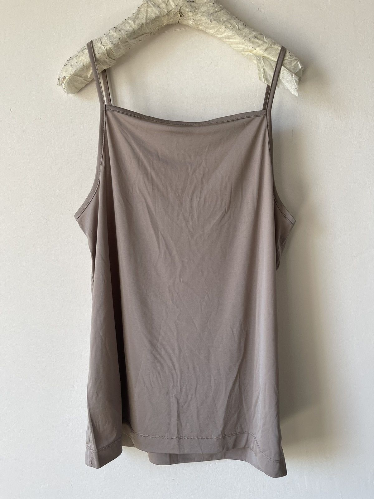 Dries Van Noten Taupe cowl neck tank top Size US M / EU 48-50 / 2 - 4 Thumbnail