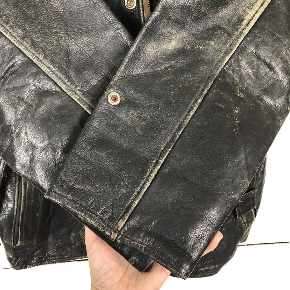 Aero Leathers VINTAGE 60’s LEATHER JACKET MILITARY DESIGN BUZZ RICKSON’S Size US M / EU 48-50 / 2 - 11 Thumbnail