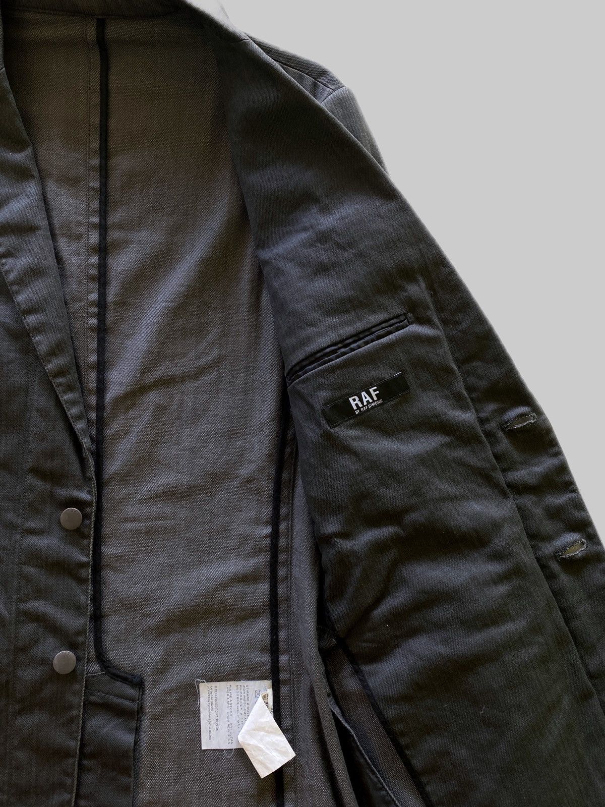 Raf by Raf Simons Vintage RAF by RAFSIMONS Blazer Jacket Size US M / EU 48-50 / 2 - 2 Thumbnail