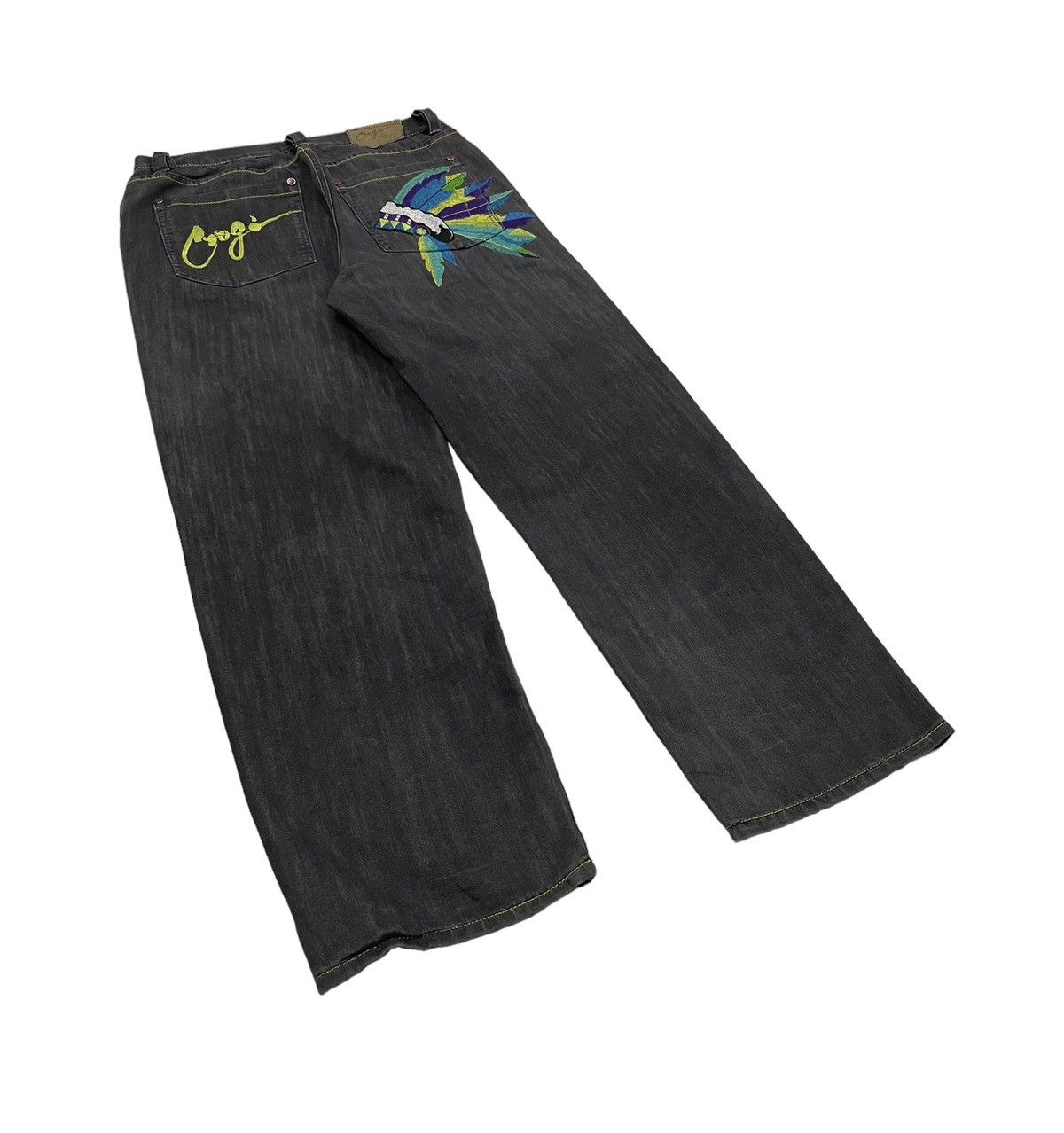 Coogi Vintage Coogi Baggy Jeans Embroidered Logo Size US 34 / EU 50 - 3 Thumbnail