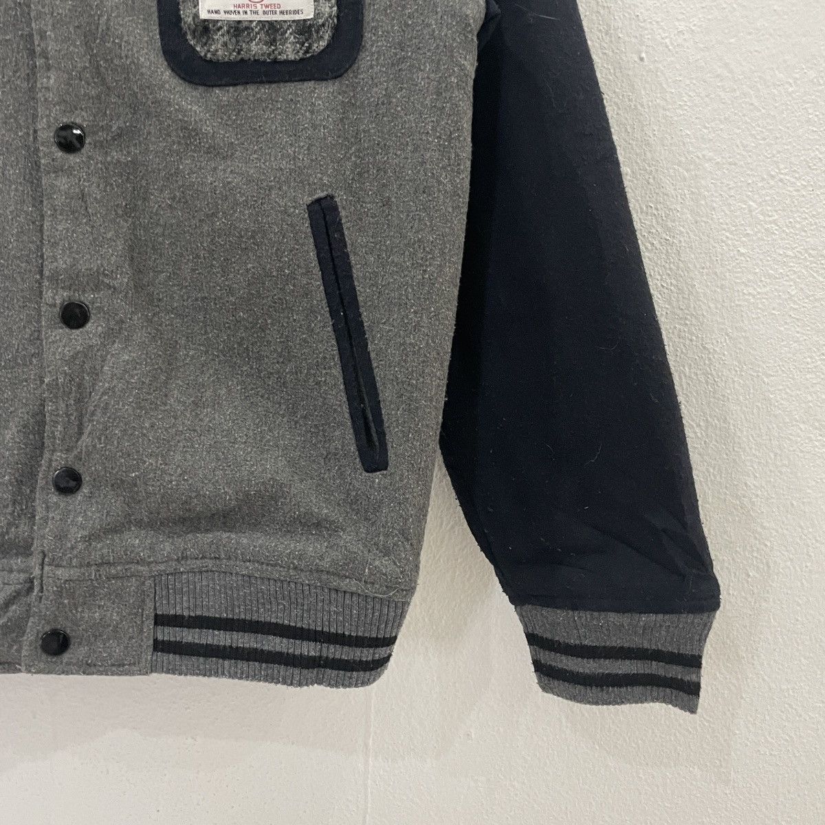 Harris Tweed Vintage Harris Tweed Kids Varsity Jacket Size US XS / EU 42 / 0 - 2 Thumbnail