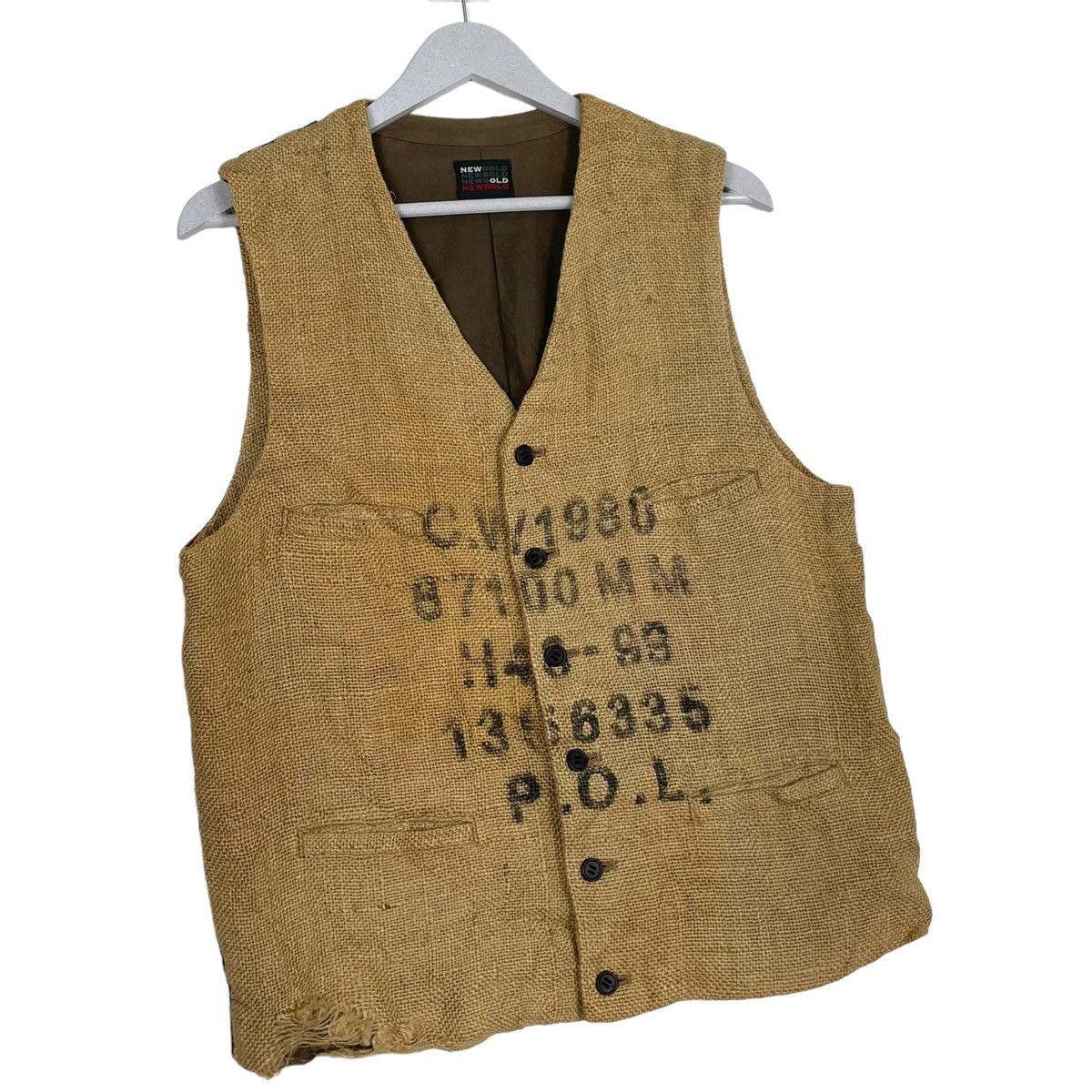 Paul Smith × R.Newbold × Union LA 💥R NEWBOLD SACK QUOTE UNION JACK FLAG VEST Size US M / EU 48-50 / 2 - 3 Thumbnail
