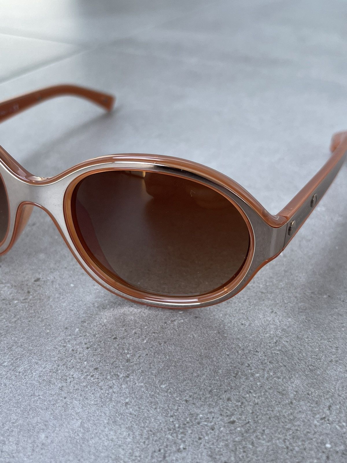 Giorgio Armani AR8015 5043/13 Cobain Peach Silver Sunglasses
